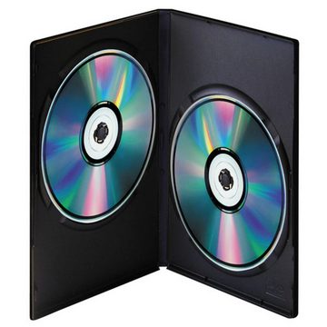 Vivanco CD-Hülle, 5 CD/DVD Slim Pack mit zwei Fächer