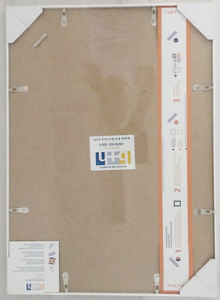 Oslo MasterLine Portraitrahmen Bilderrahmen 50 x 70 cm Kunststoff, Echtglas günstig online kaufen