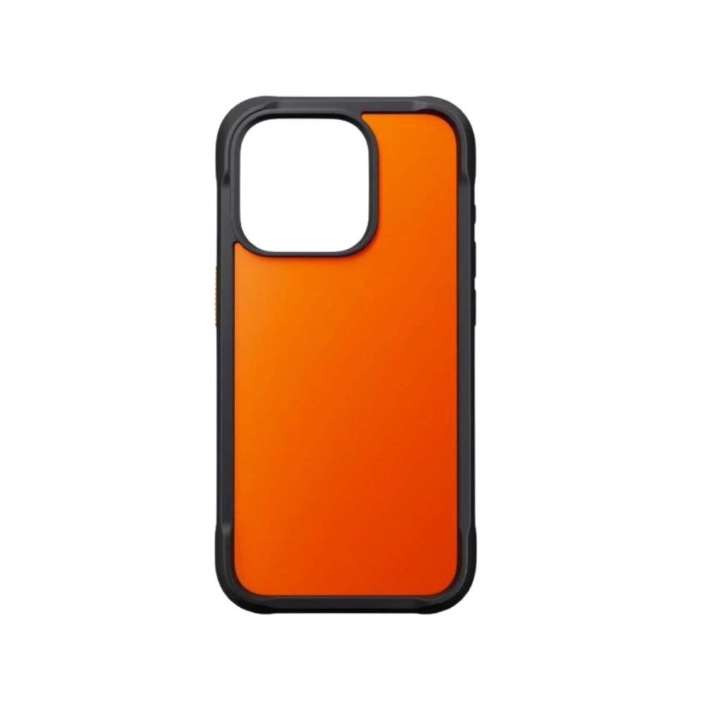 Nomad Smartphone-Hülle Rugged Case, für iPhone 15 Pro, Ultra Orange