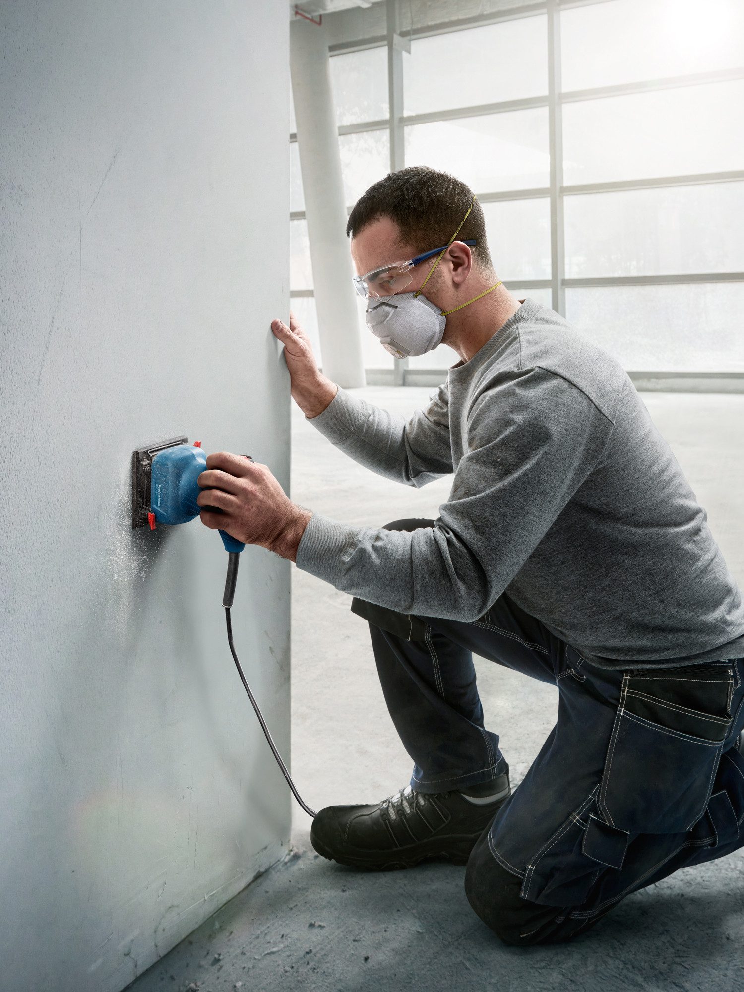 Bosch Professional Schwingschleifer »GSS 140 A«, 220 W, ideal zum schleifen von Holz, Holzwerkstoffen und Putz