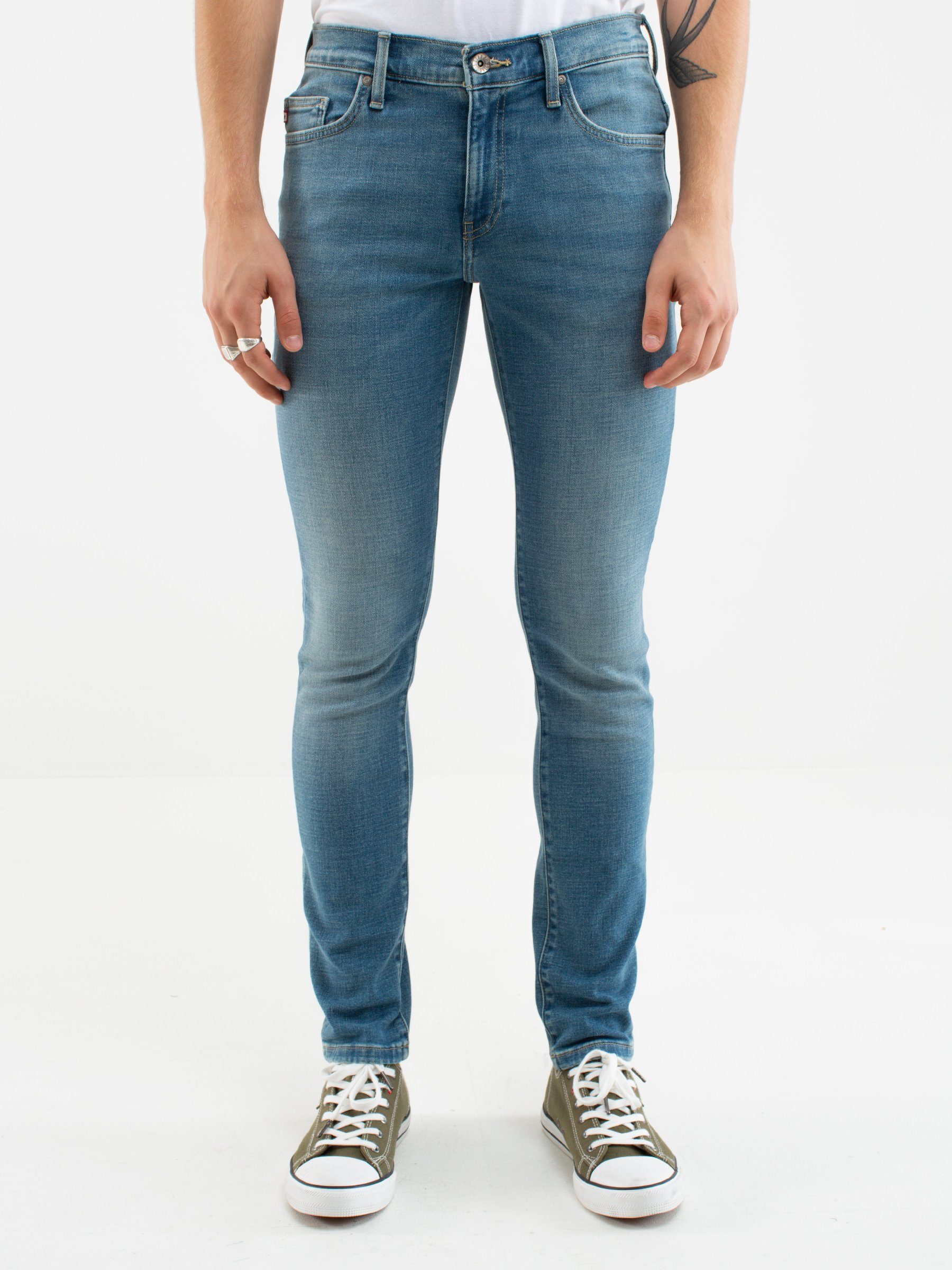 BIG STAR Skinny-fit-Jeans (1-tlg) JEFFRAY denimblau