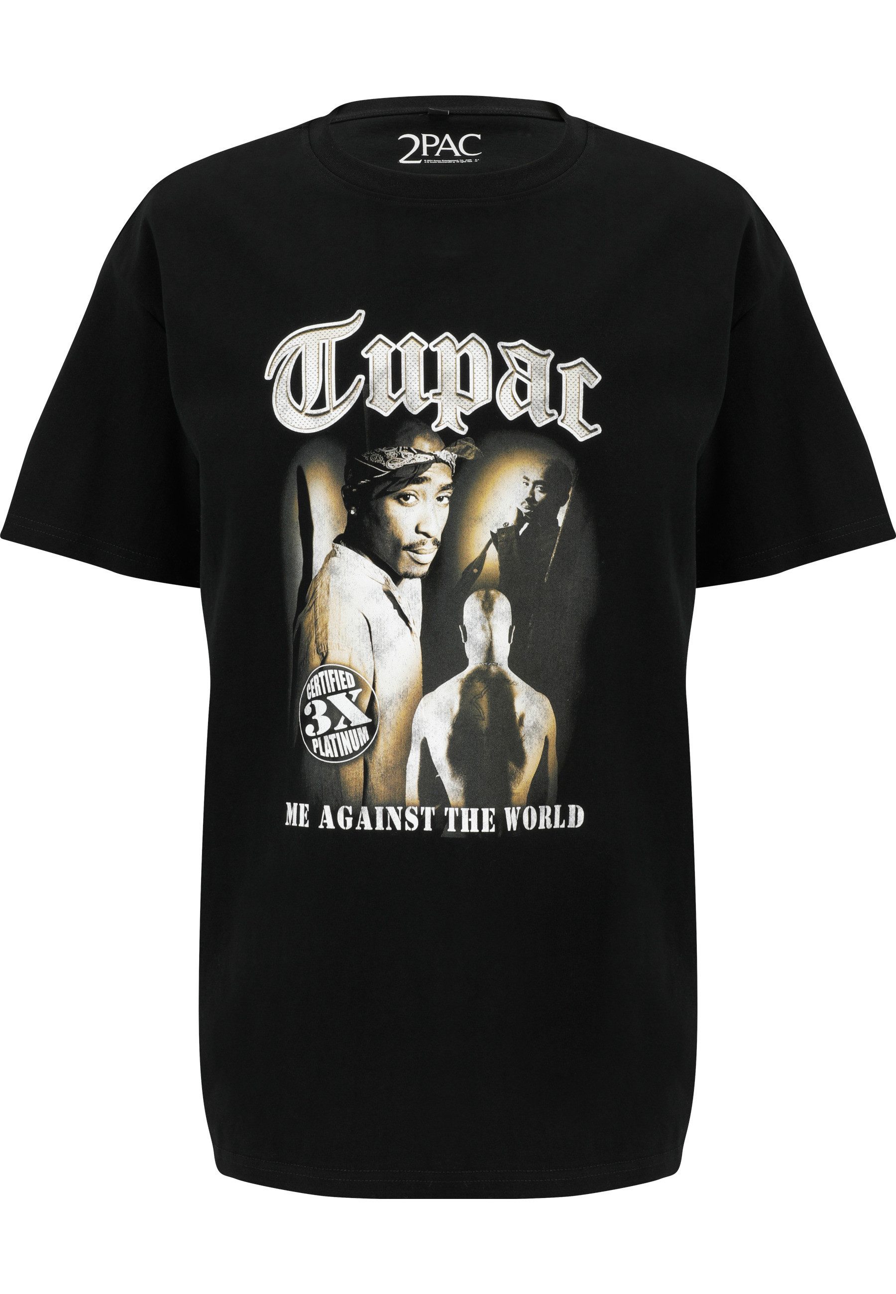 Upscale by Mister Tee T-Shirt Upscale by Mister Tee Herren Tupac MATW Sepia Oversize Tee (1-tlg)