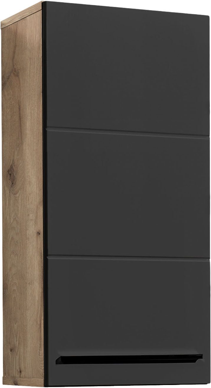 BASIC by Balculina Hängeschrank Vista BxHxT 34x70x23 cm (1-St) Breite 34cm, Kunststoffgriffe, Made in Europa