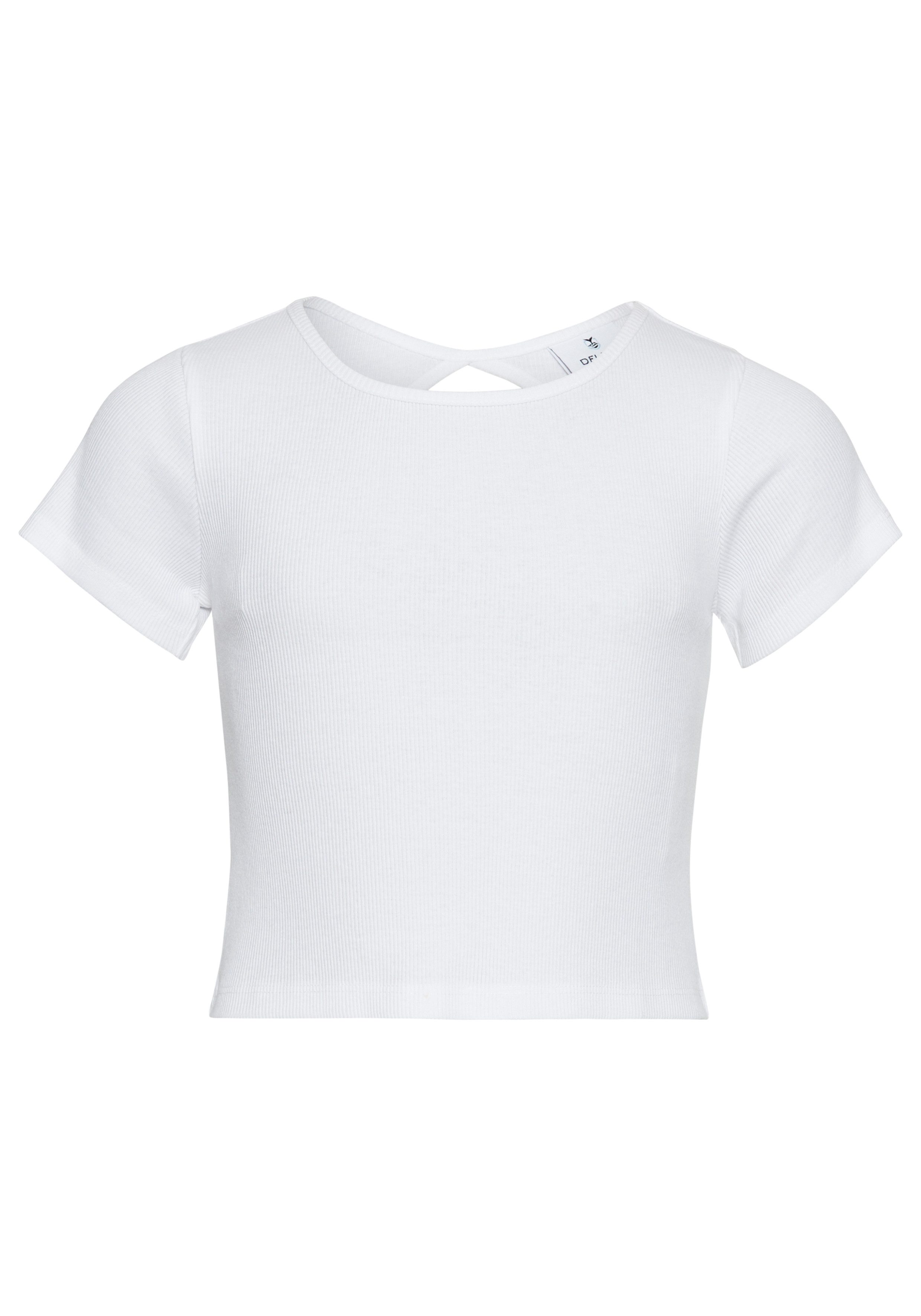 DELMAO T-Shirt Shirt mit Rücken-Cut out mit cut out im Rückenteil. Reduzierter Preis € 10,39. Unverbindliche Preisempfehlung € 12,99, (€ 10,39 pro 1 Stk)