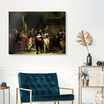 Posterlounge Acrylglasbild Rembrandt van Rijn, Die Nachtwache, Malerei