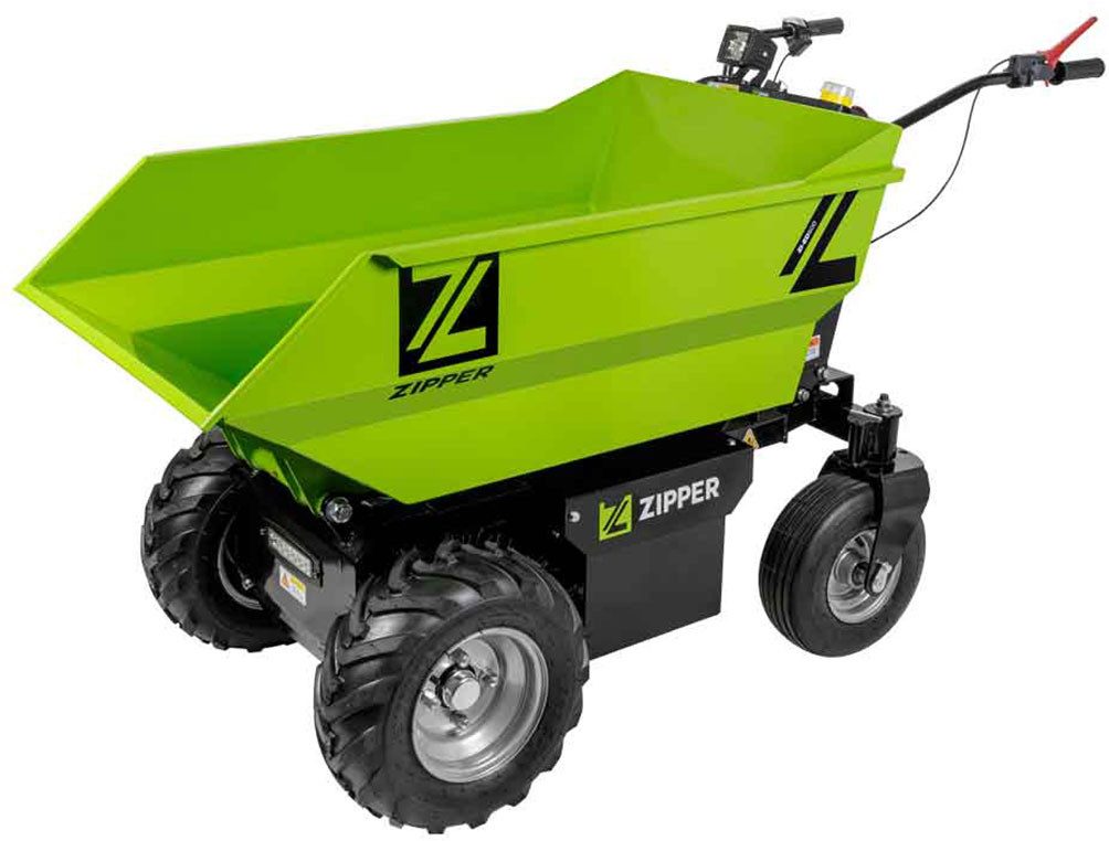 ZIPPER Dumper Elektro-Rad-Dumper, 500 kg Nutzlast