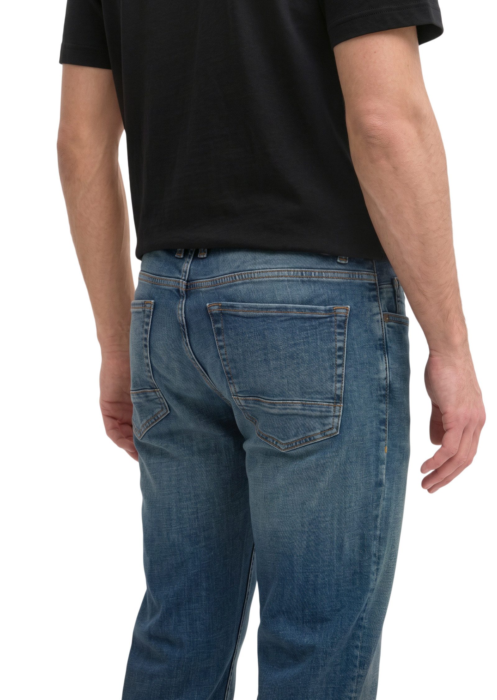 Marc O'Polo Regular-fit-Jeans aus Bio-Baumwoll-Mix – Bild 4 von 5