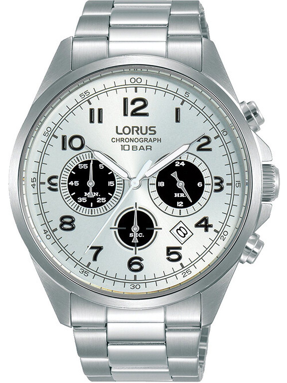 Quarzuhr Lorus RT307KX9 Chronograph Herrenuhr 43mm 10ATM Lorus RT307KX9 Chronograph Herrenuhr 43mm 10ATM