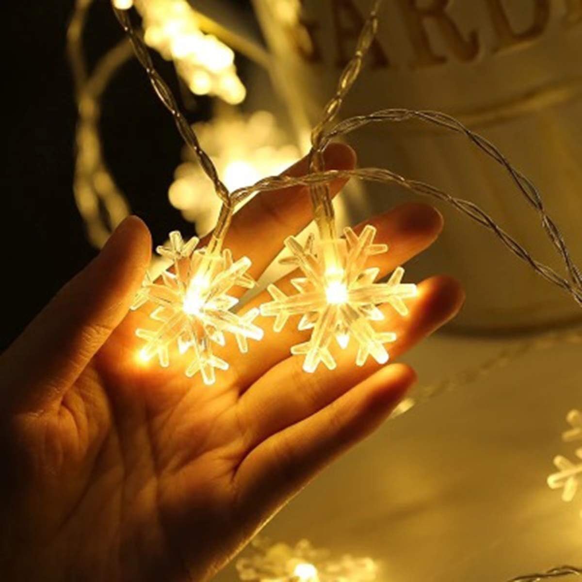 Weihnachts-Lichterkette,12m,LED-Lichterkette,für Jormftte LED-Lichterkette Weihnachten,Party