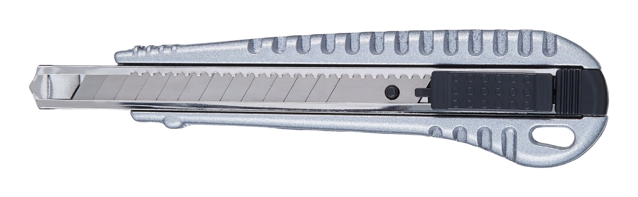 Cuttermesser mit 9 Cutter, fortis Klinge Metall mm 1