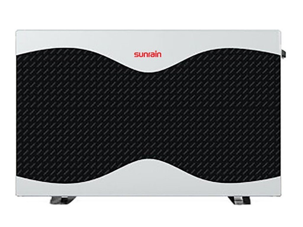 SUNRAIN Pool-Wärmepumpe Full-Inverter-Wärmepumpe mit 17kW Heizleistung, Robuster Titan-Wärmetauscher, Chlor- und Salzwasser geeignet