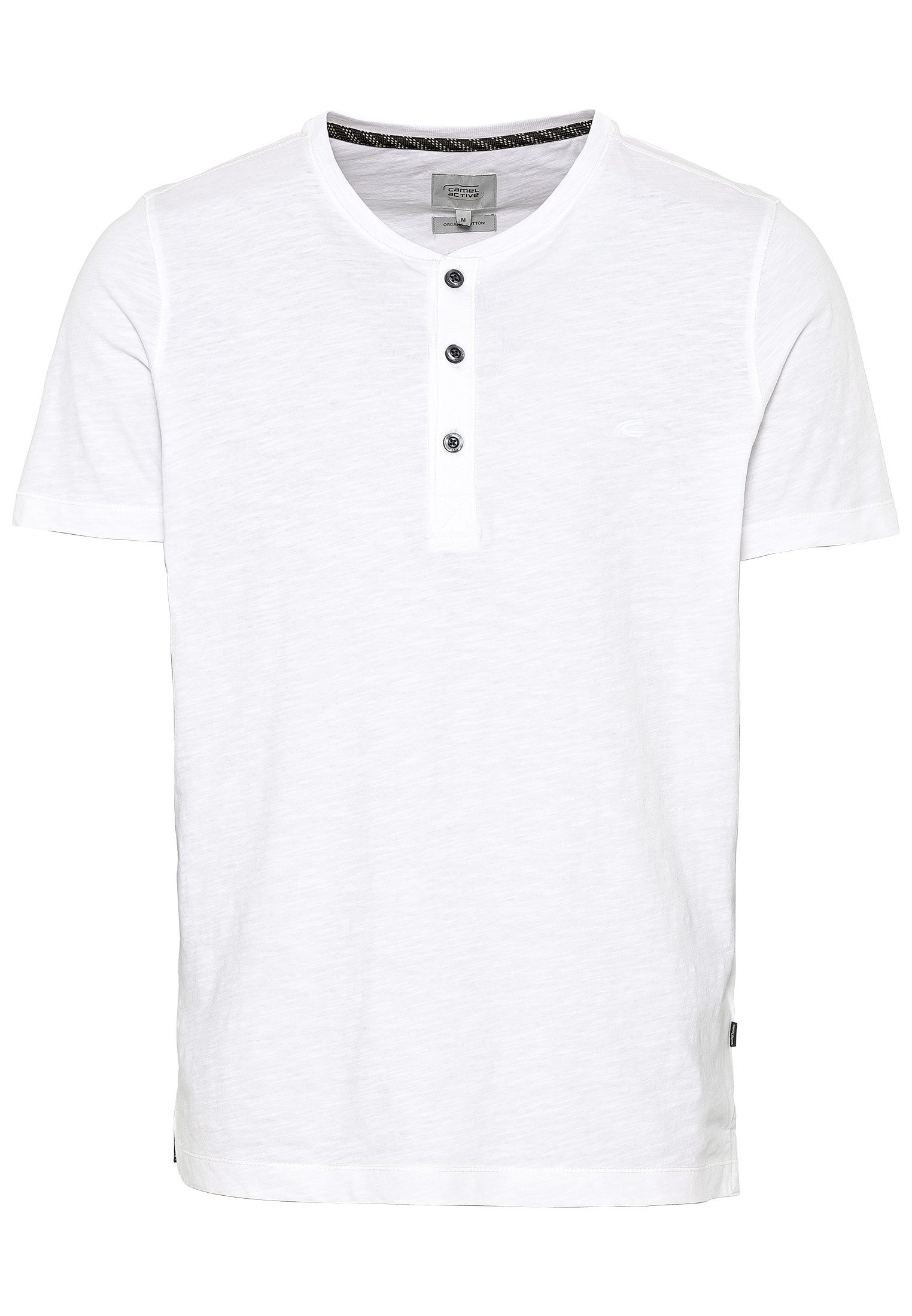 camel active Henleyshirt Henley Slub Yarn günstig online kaufen