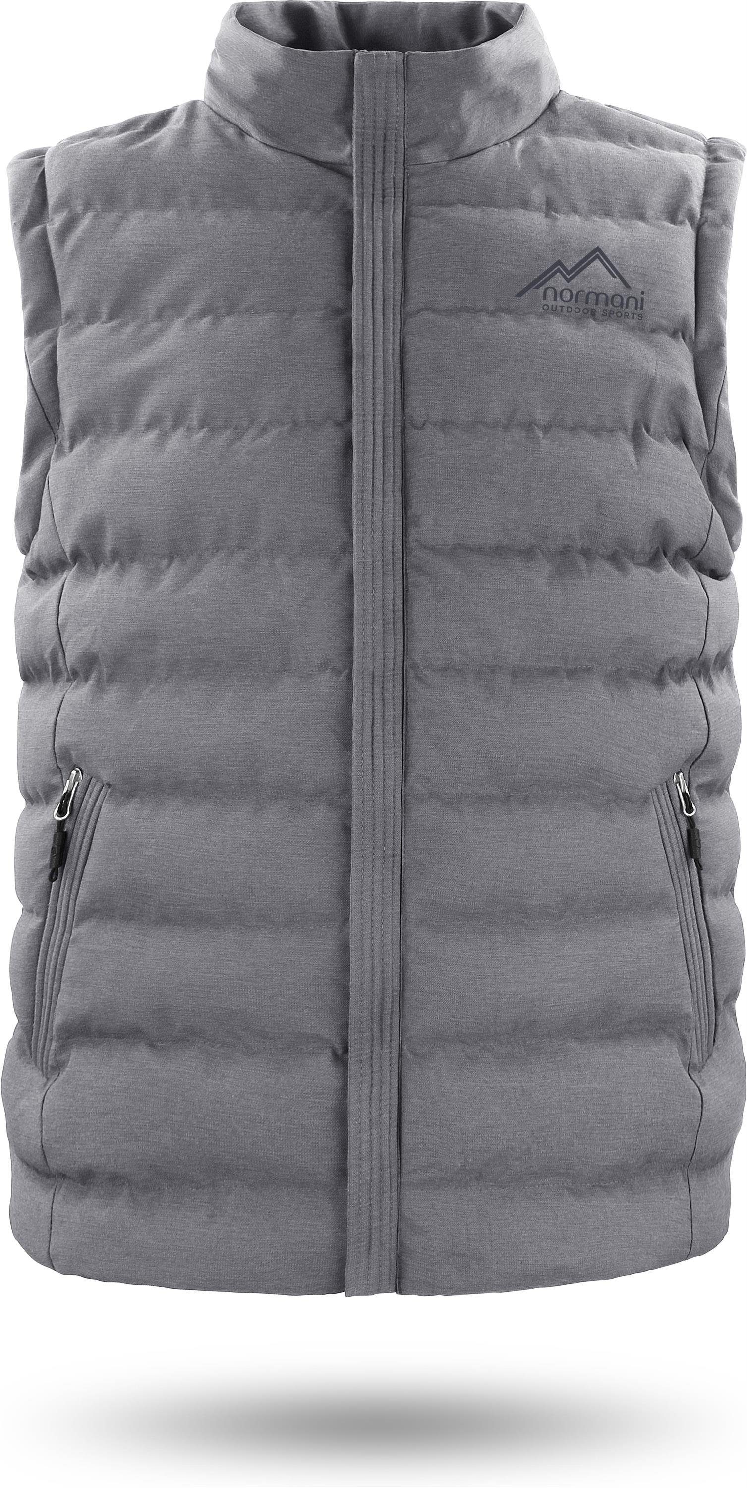 normani Steppweste Herren Winter-Steppweste Nanaimo Wattierte Winterweste - winddichter Bodywarmer Weste mit Kapuze