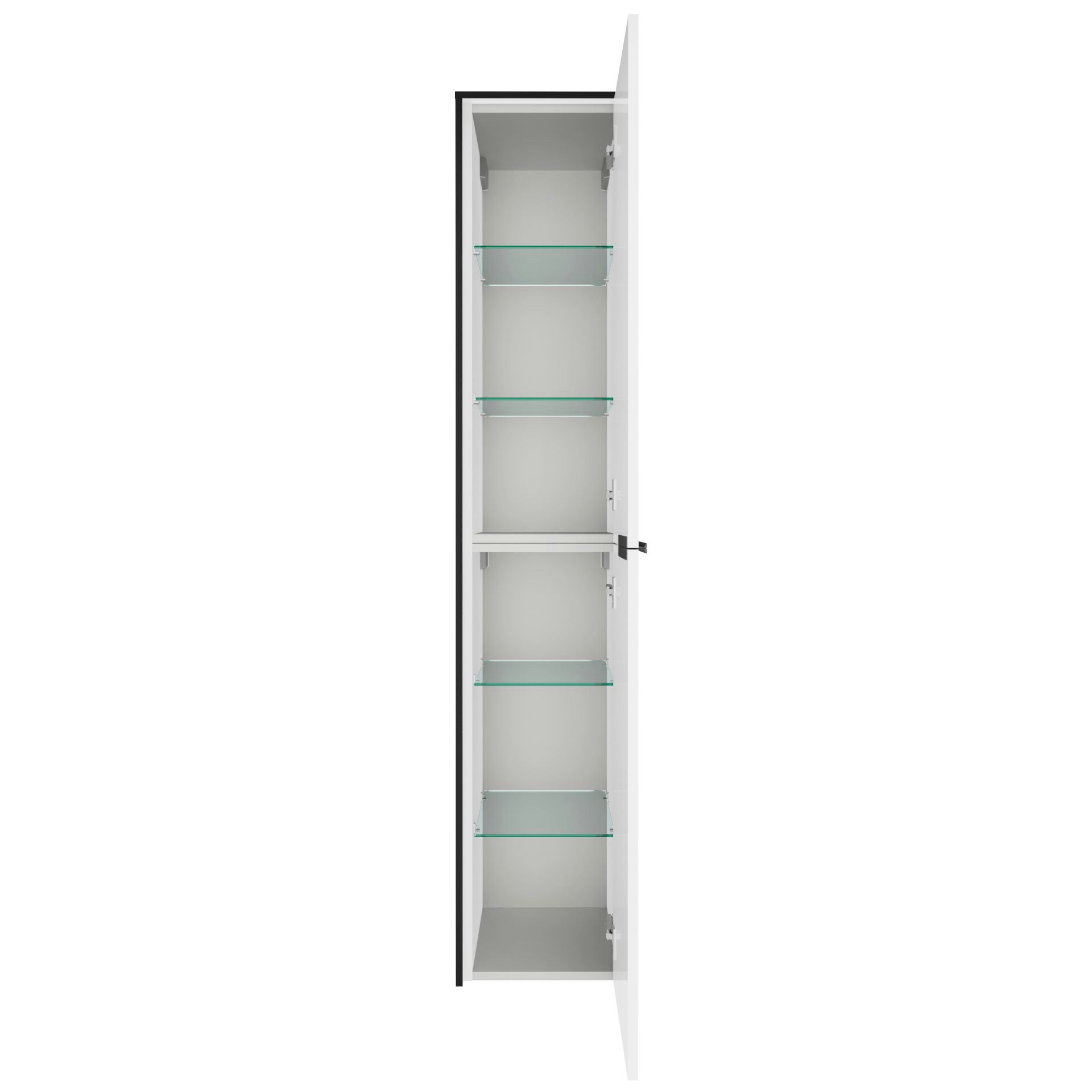 FACKELMANN Hochschrank Hochschrank, Badschrank, Aufbewahrungsschrank, Stauraumwunder