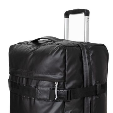 Eastpak Trolley TRANSIT'R M WHEELED LUGGAGE, Tarp Black, mit Teleskopgriff, Rollensystem