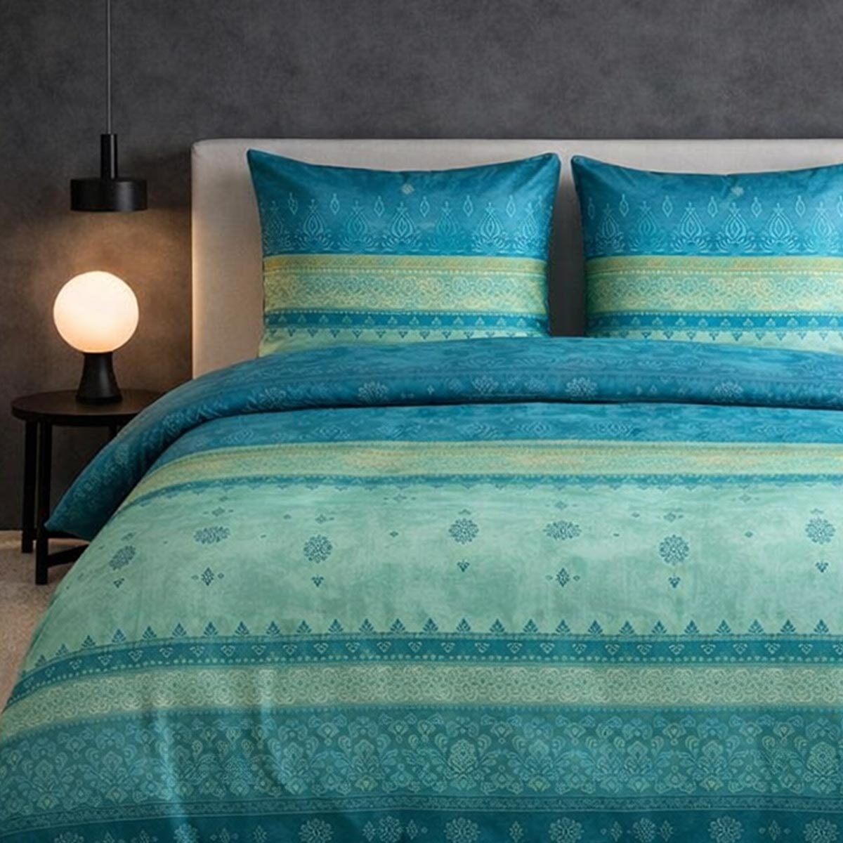 TRAUMSCHLAF Bettwäsche Amara, Mako Satin, 2 teilig, hochwertige Satin Bettwäsche
