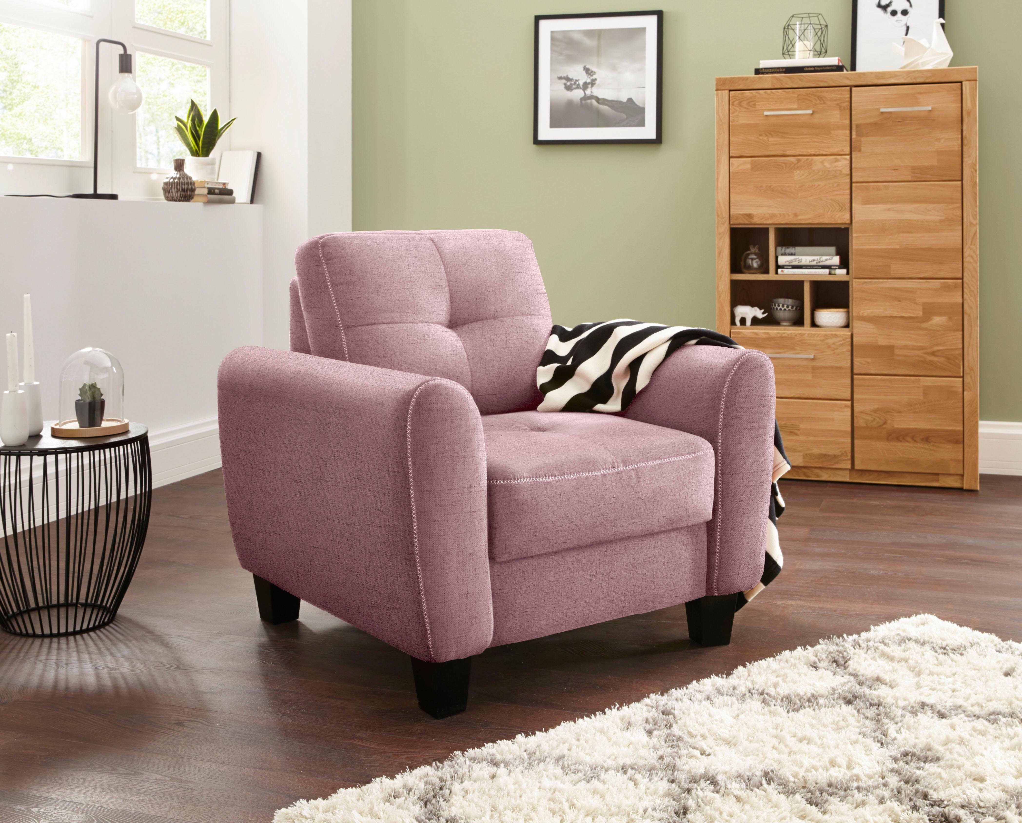 sit&more Sessel Varese, inklusive Federkern günstig online kaufen