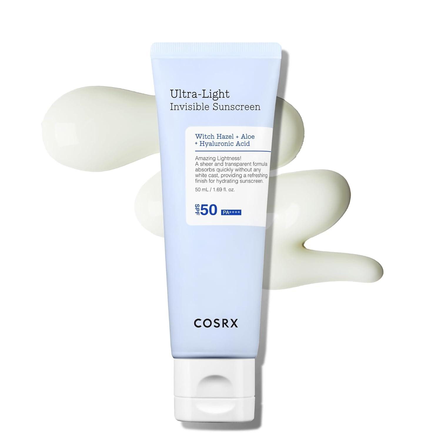 Sonnenschutzpflege Ultra-Light Invisible Sunscreen SPF50 - 50 ml