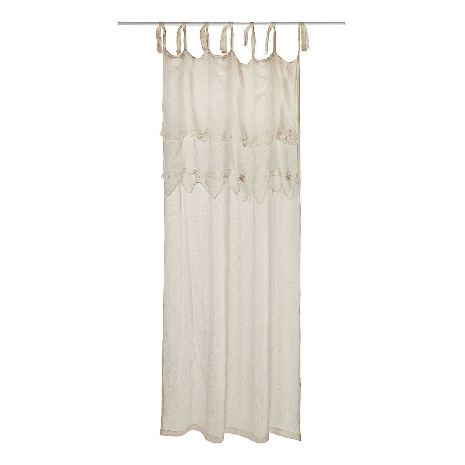 Mirabeau Vorhang Gardine Melania beige
