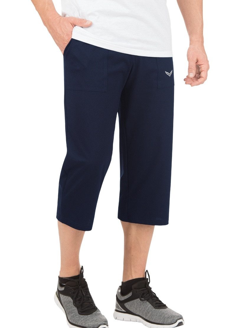 Trigema Jerseyhose TRIGEMA 3/4 Freizeithose (1-tlg)