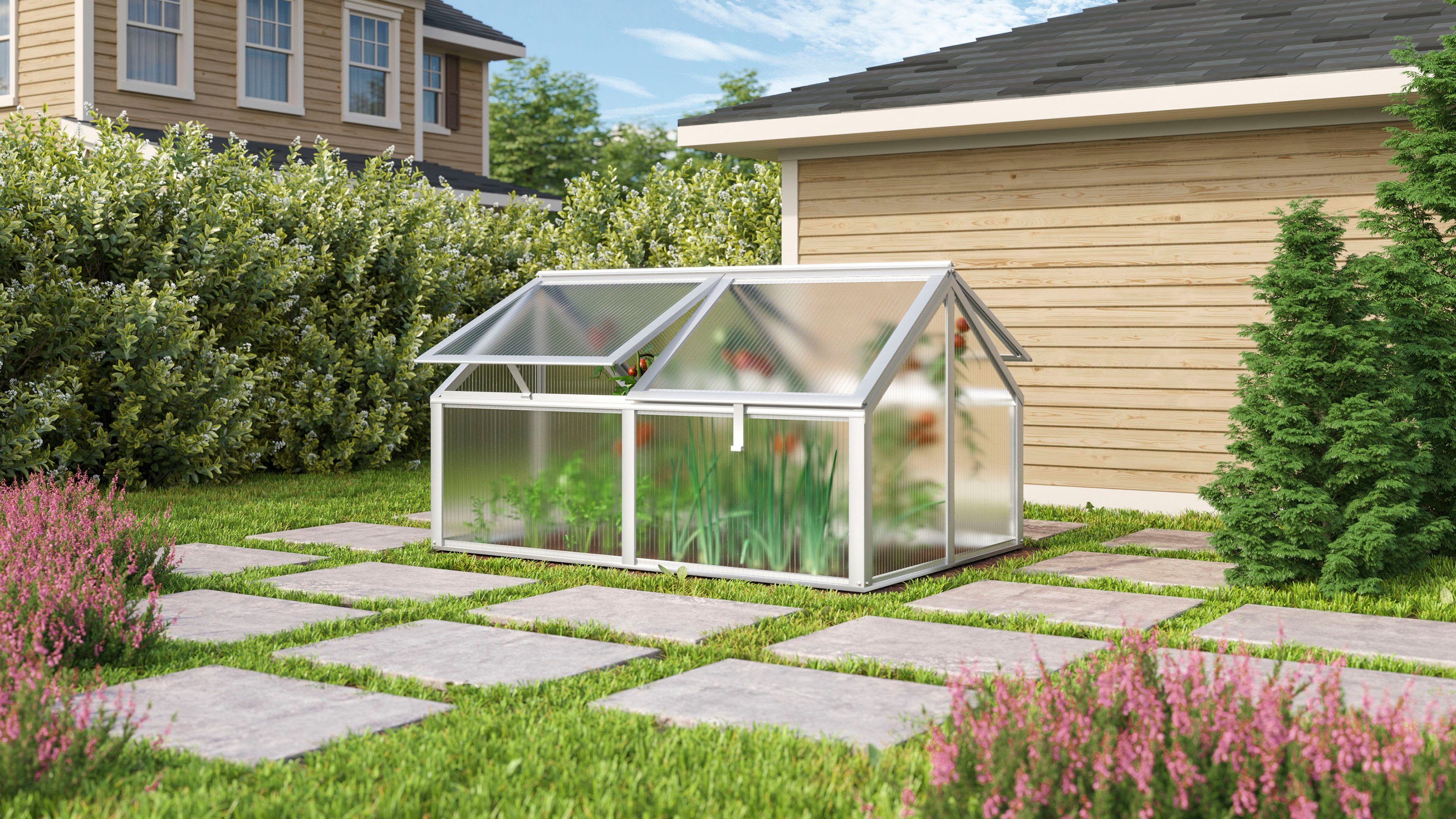 Vitavia Frühbeet Zola, BxTxH: 89x124x71 cm, HKP 4mm