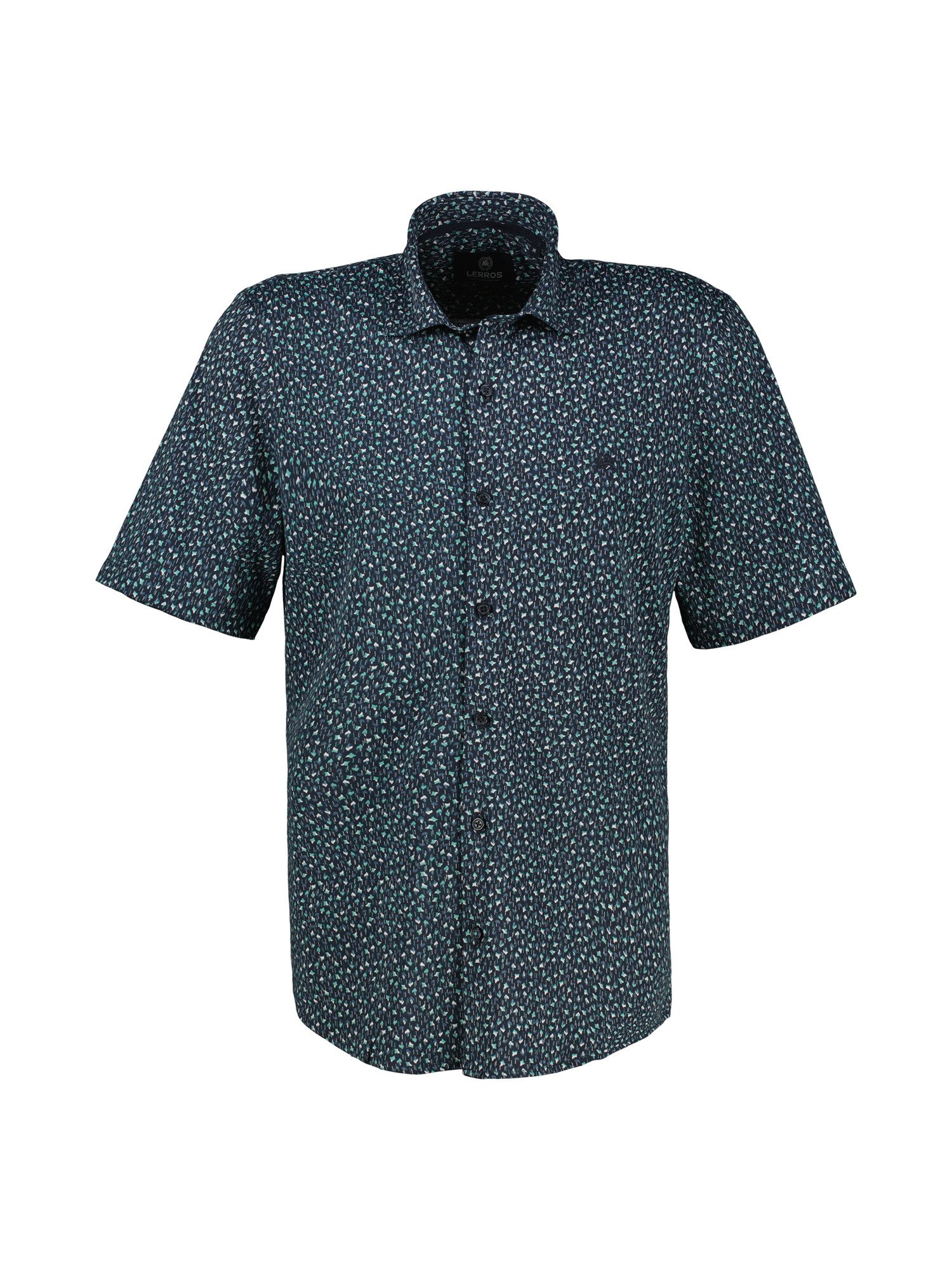 LERROS Kurzarmhemd LERROS Jerseyhemd für Herren, sommerlich gemustert günstig online kaufen