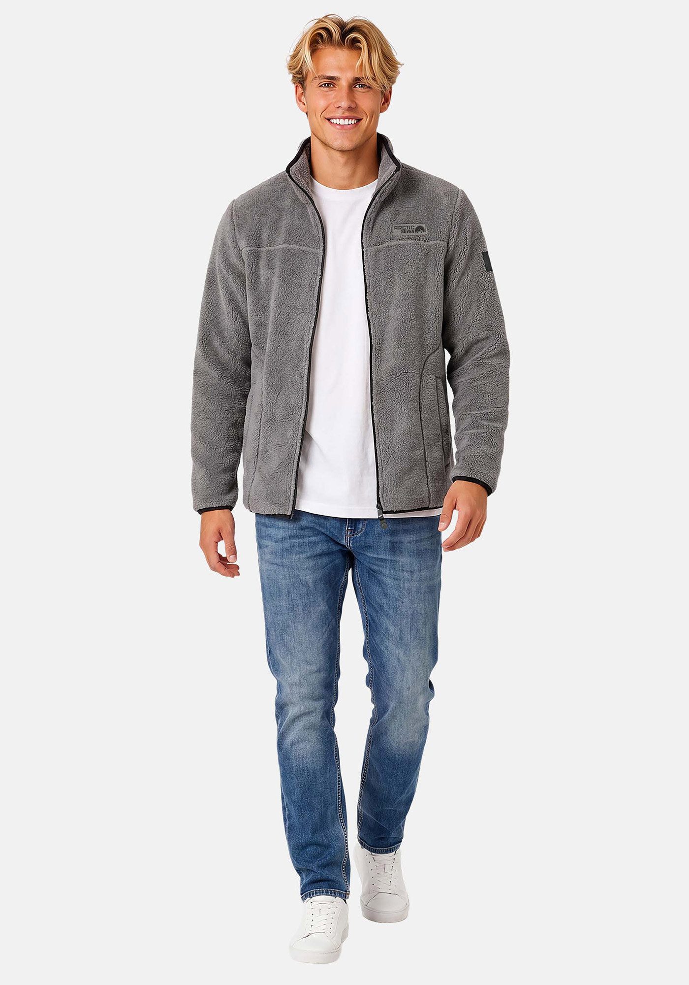 Arctic Seven Fleecejacke ASWarmy Aus hochwertigem Sherpa-Fleece