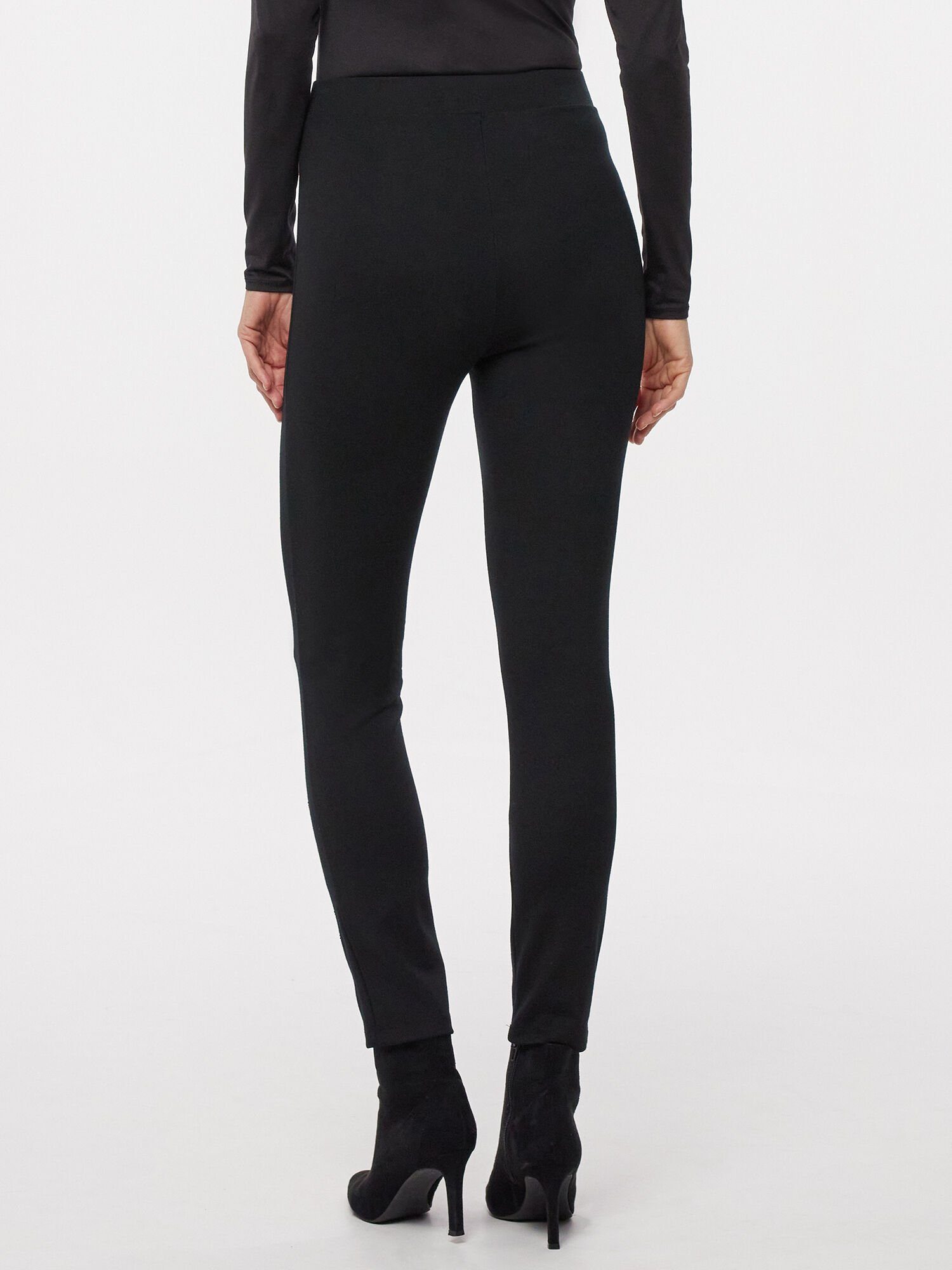 Sarah Kern Jerseyhose Courtelle-Hose figurbetont mit Strassdetails günstig online kaufen