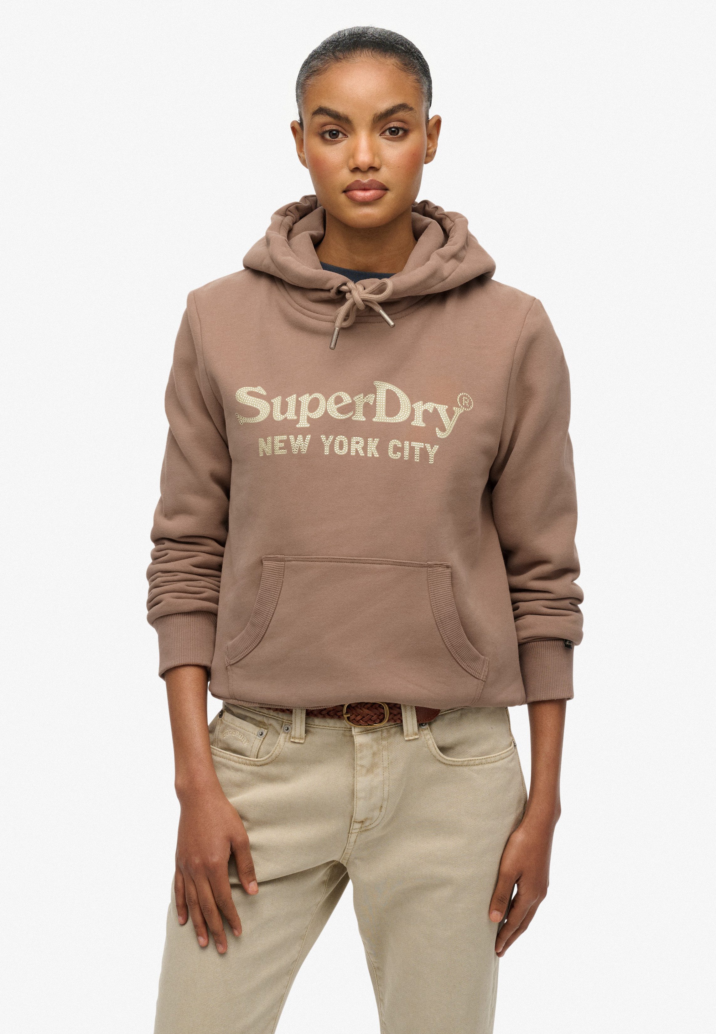 Superdry Kapuzensweatshirt BRAND MARK RELAXED HOOD günstig online kaufen