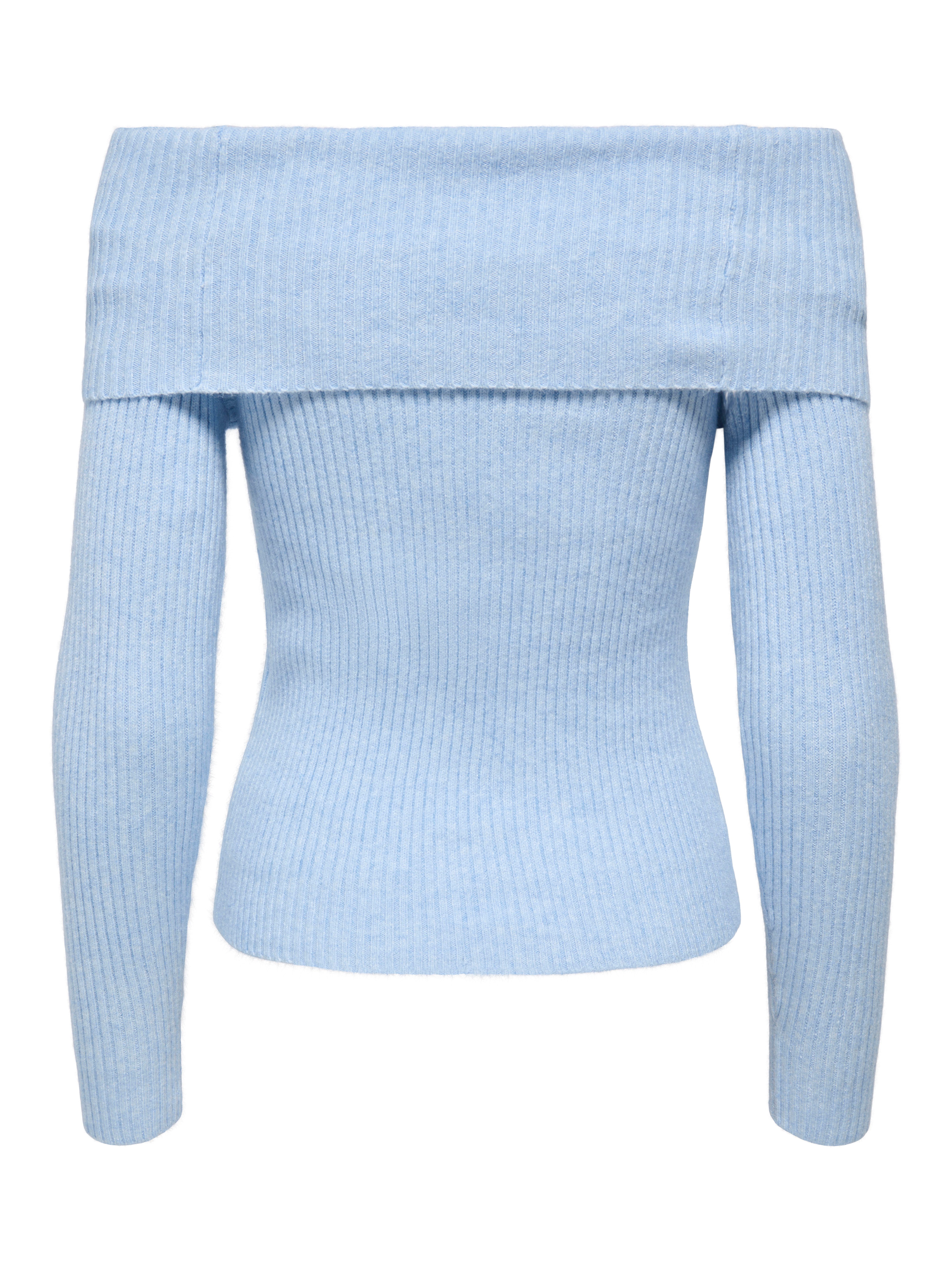 ONLY Strickpullover ONLKATIA LIFE LS OFF SHOULDER KNT NOOS Viskosemischung, günstig online kaufen