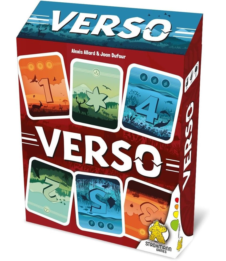 Pegasus Spiel Pegasus STR25010 - Verso, Kartenspiel