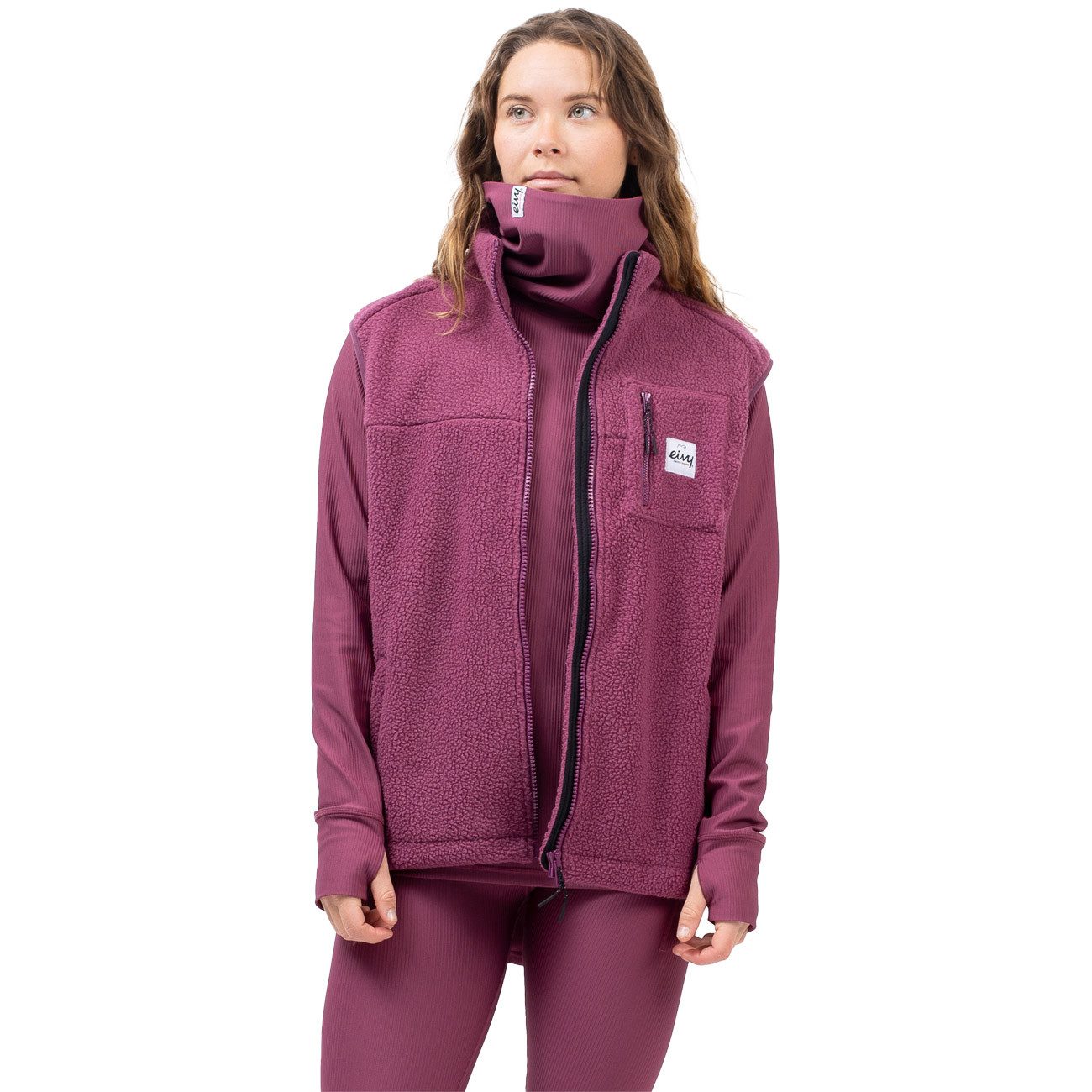 Eivy Fleecejacke Lumberjackie Sherpa Vest Lumberjackie günstig online kaufen