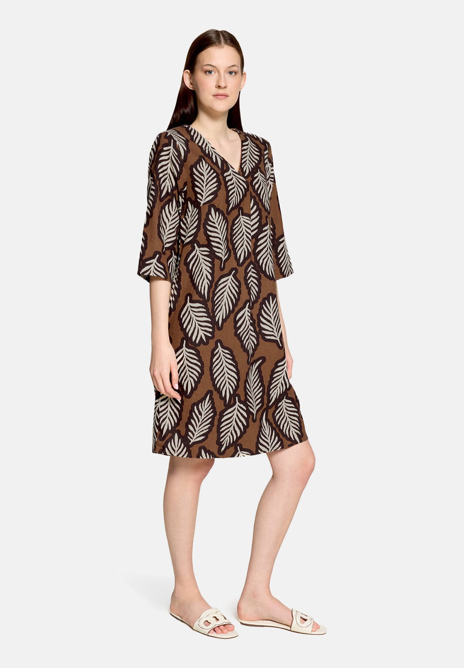 Cartoon Sommerkleid Damen mit Muster