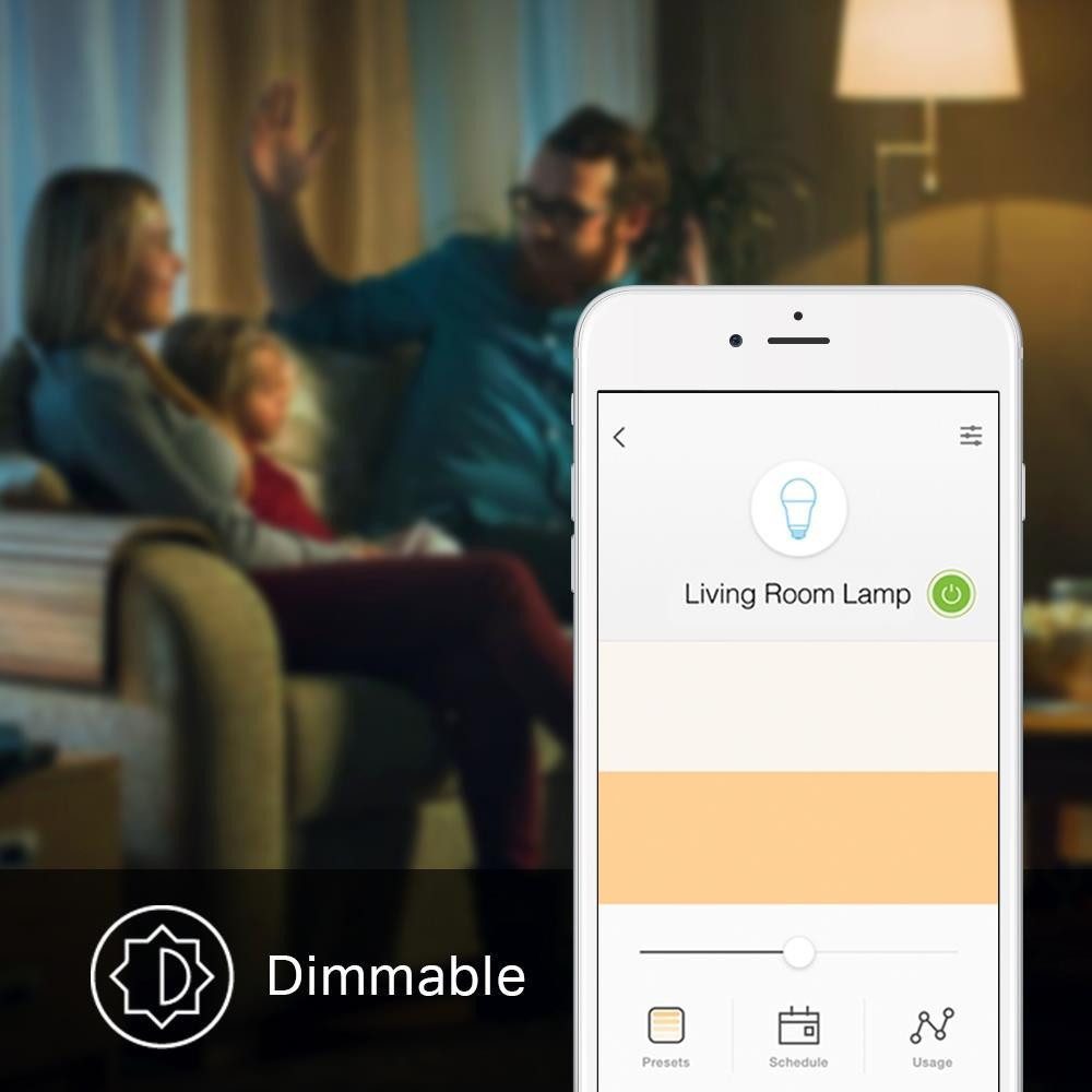 tp-link LED-Leuchtmittel KL110 Doppelpack E27 LED Glühbirne 10W dimmbar warmweiß WLAN Kasa App, E27, Tageslichtweiß, Glühlampe Zeitsteuerung Sprachsteuerung Alexa Google Home IFTTT komp.