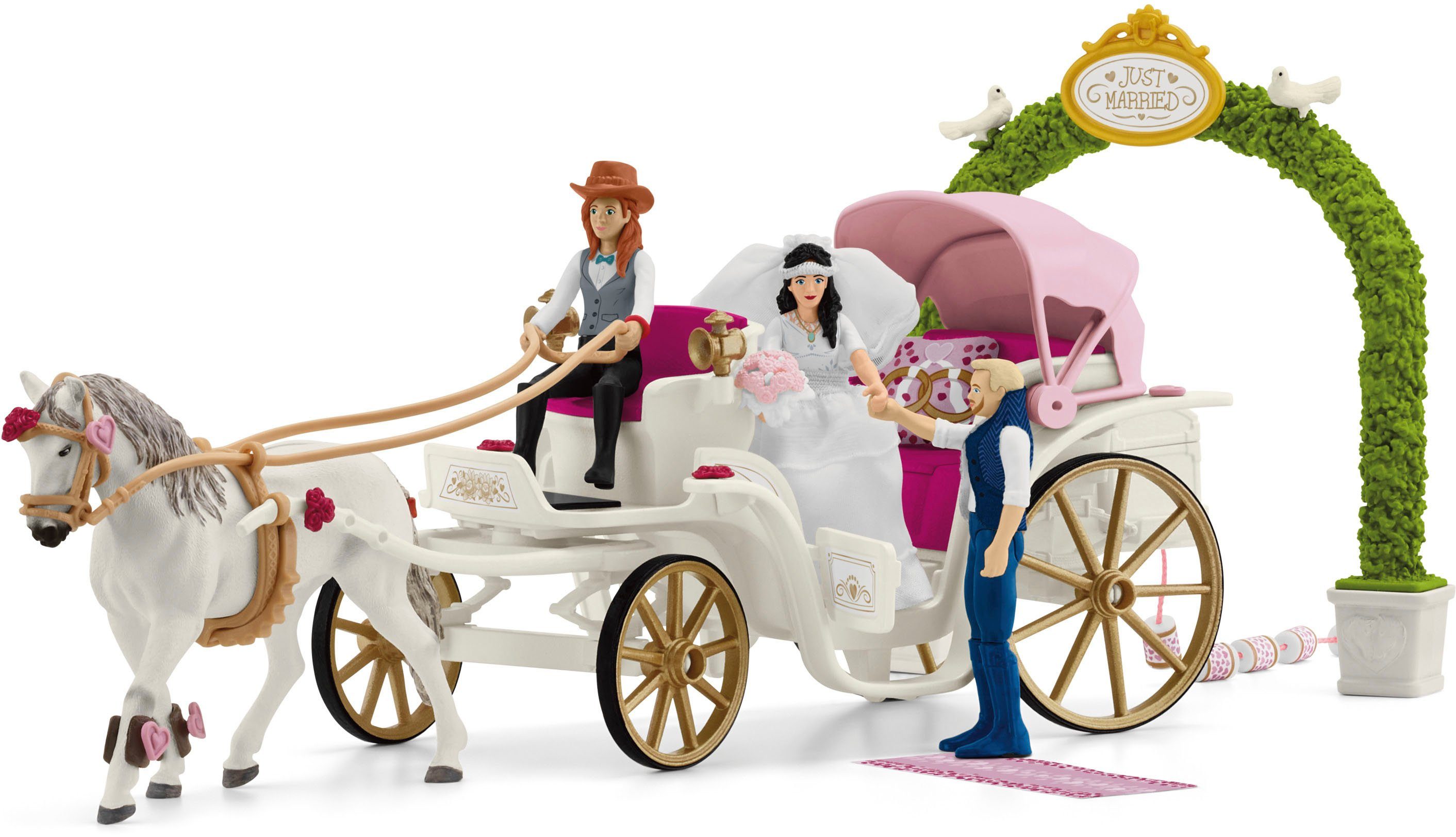 Schleich® Spielwelt HORSE CLUB, Hochzeitskutsche (42641)