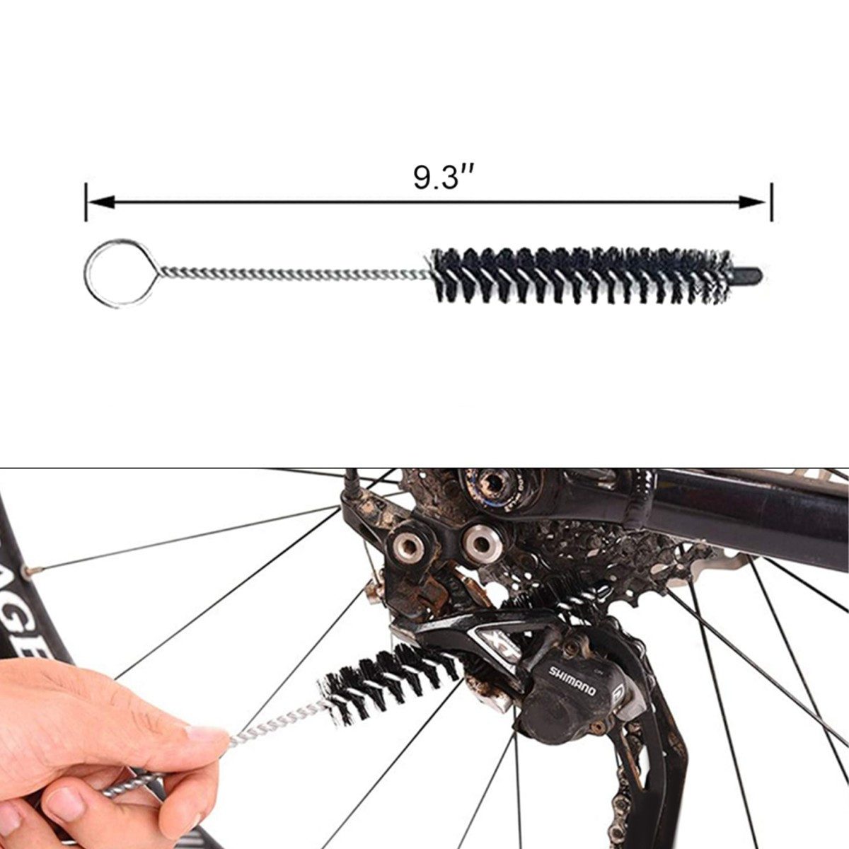 Tourtecs Motorradhelm-Visier Reinigungsset Motorrad # WR1 Pflegeset mit Reinigungsbürsten 8-teilig