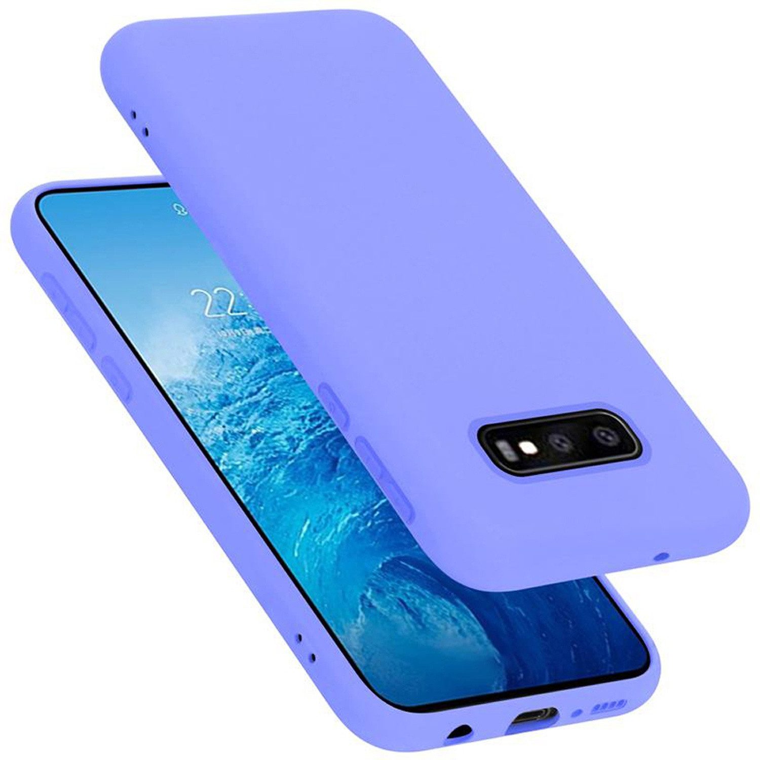 Cadorabo Handyhülle für Samsung Galaxy S10e Hülle Samsung Galaxy S10e, Flexible Hülle TPU Silikon Schutzhülle Back Cover Case
