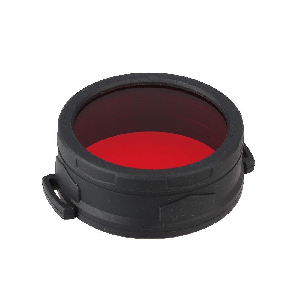 mit Taschenlampe mm Rotfilter für Taschenlampe LED Bezel 65 NFR65 Nitecore