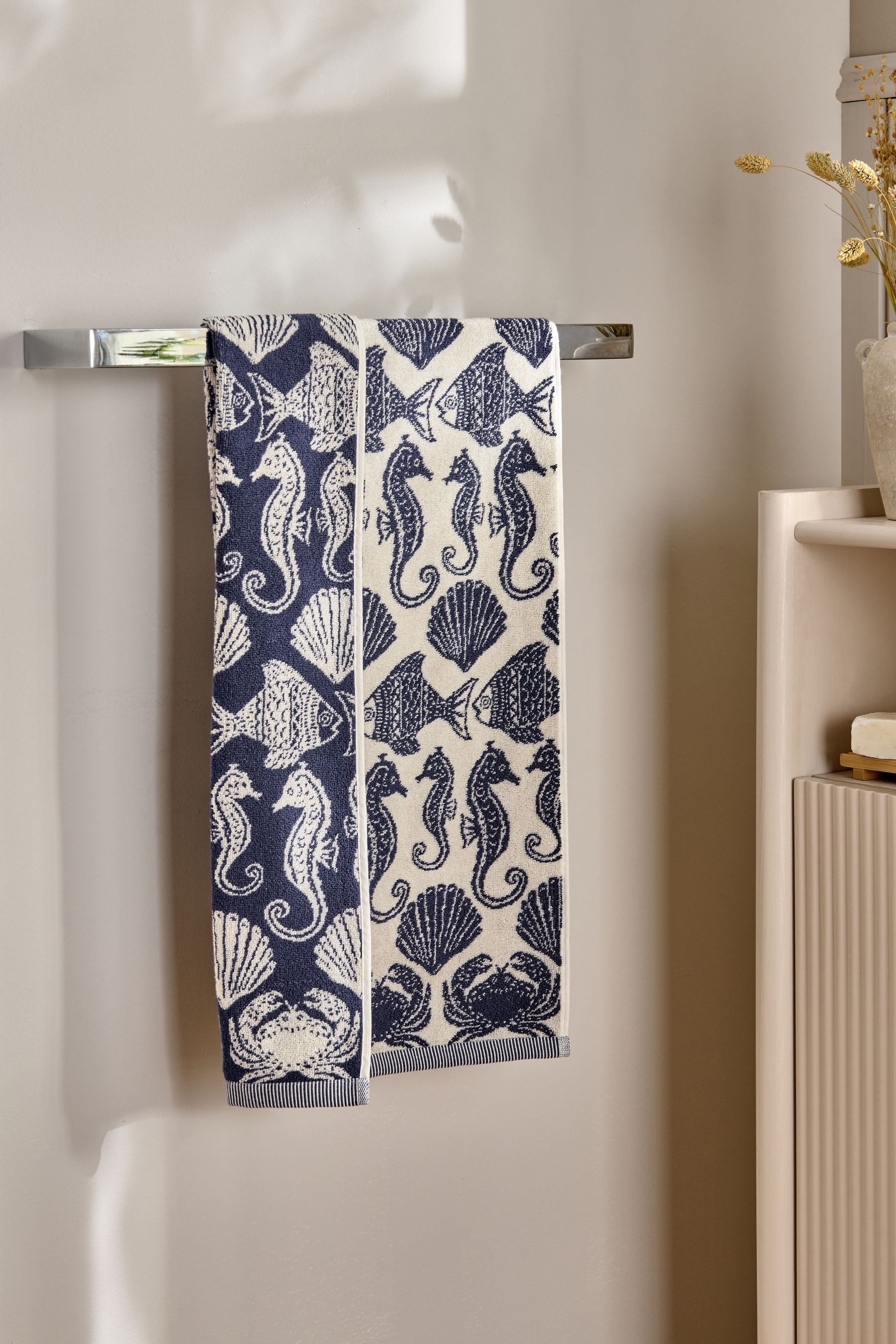 Next Handtuch Handtuch aus 100 % Seepferdchen, günstig online kaufen