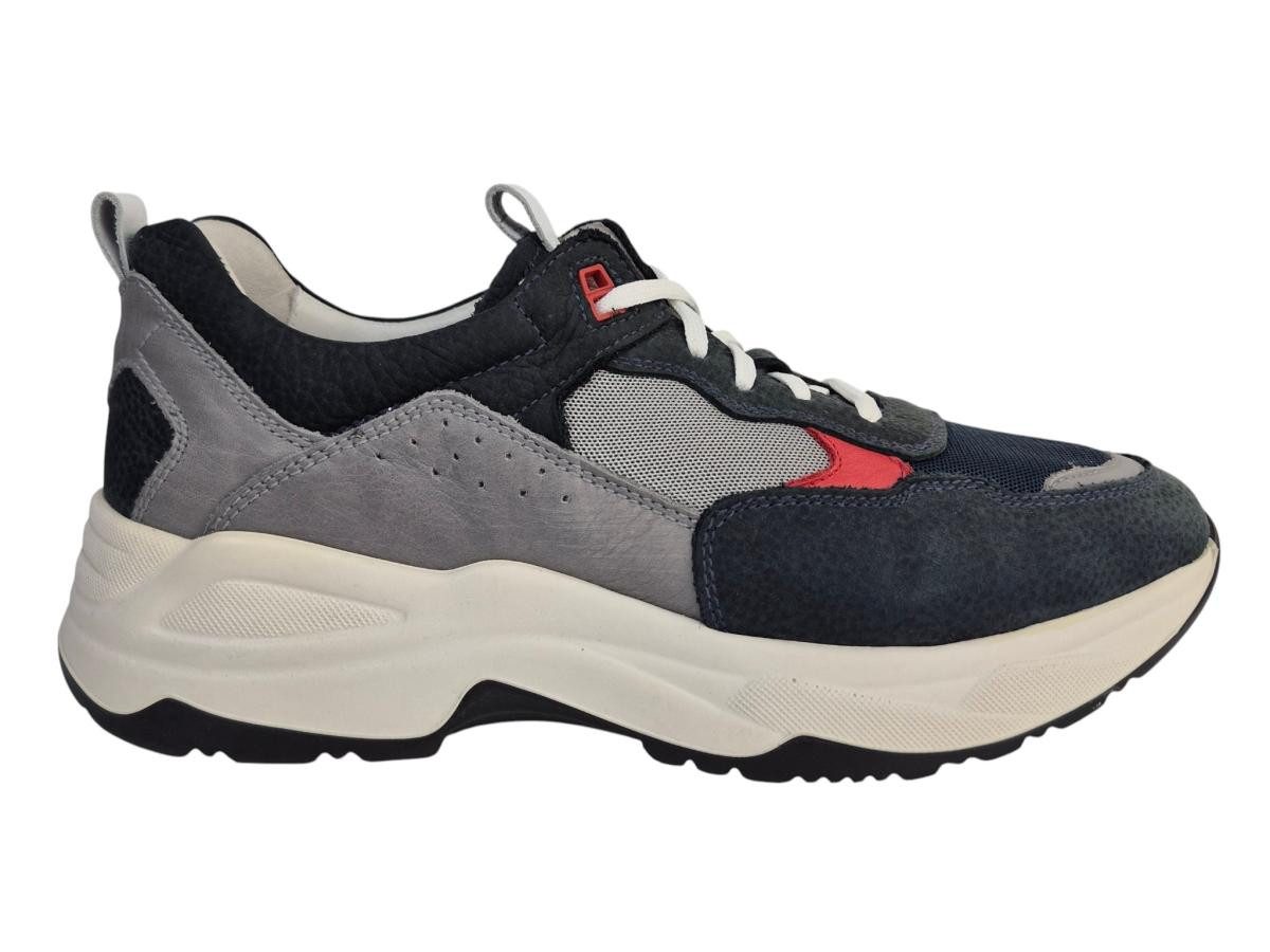 Nero Giardini blau kombi. dicker Boden Sneaker