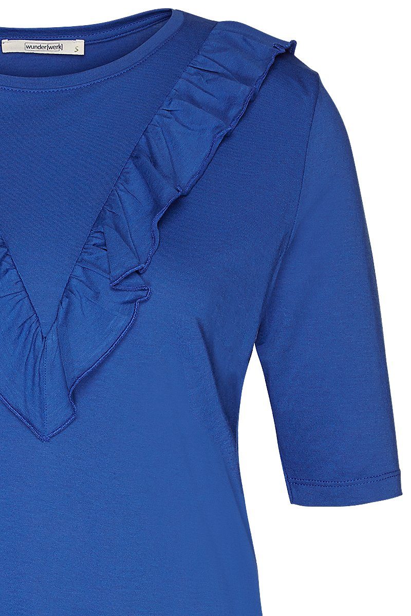 wunderwerk Rundhalsshirt Volant tee günstig online kaufen