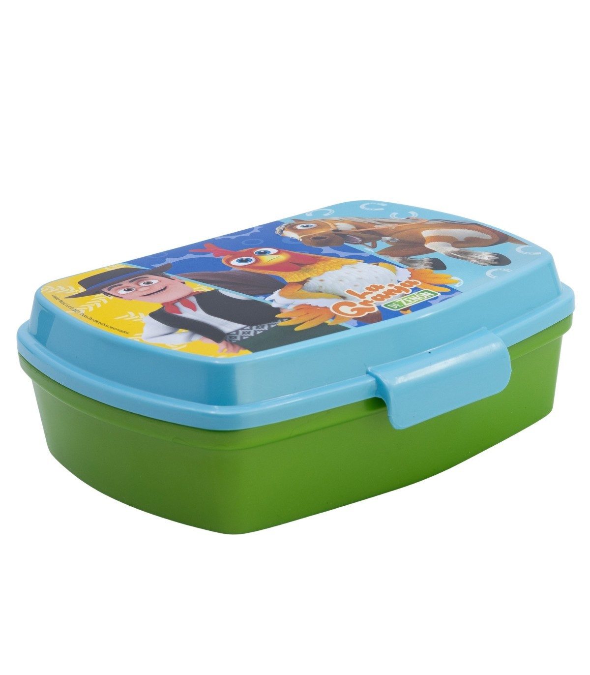 Stor Lunchbox La Granja De Zenon Kinder Brotdose für Schule Freizeit und Ausflug, Polyethylen