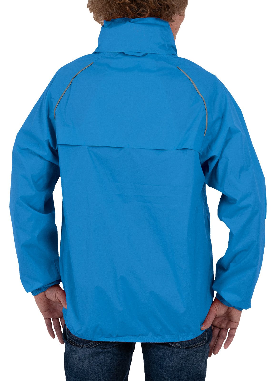 PRO-X ELEMENTS Regenjacke PACKable Verlängerter Rücken