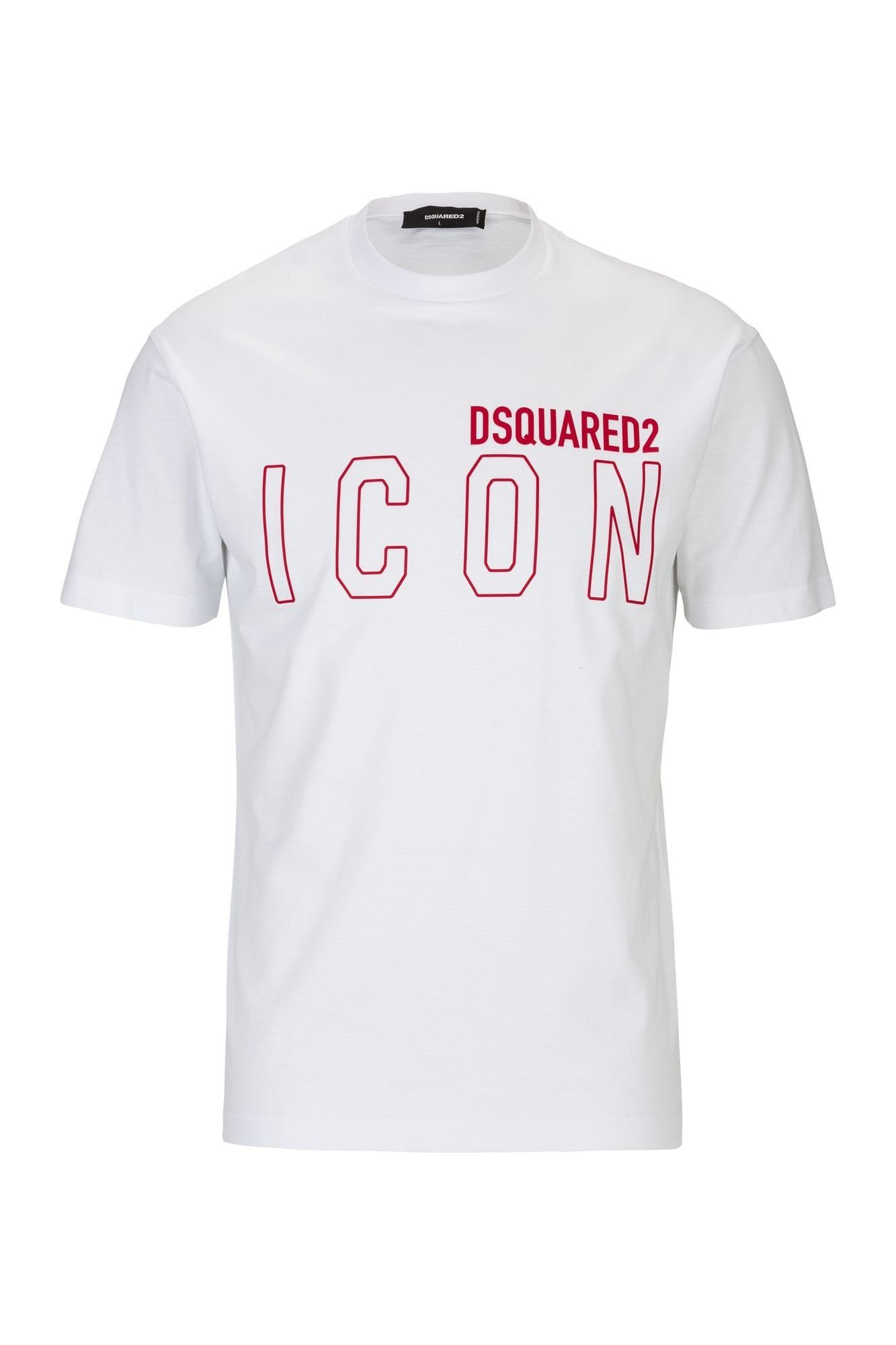 Dsquared2 T-Shirt Dsquared2 ICON gummiert | T-Shirts
