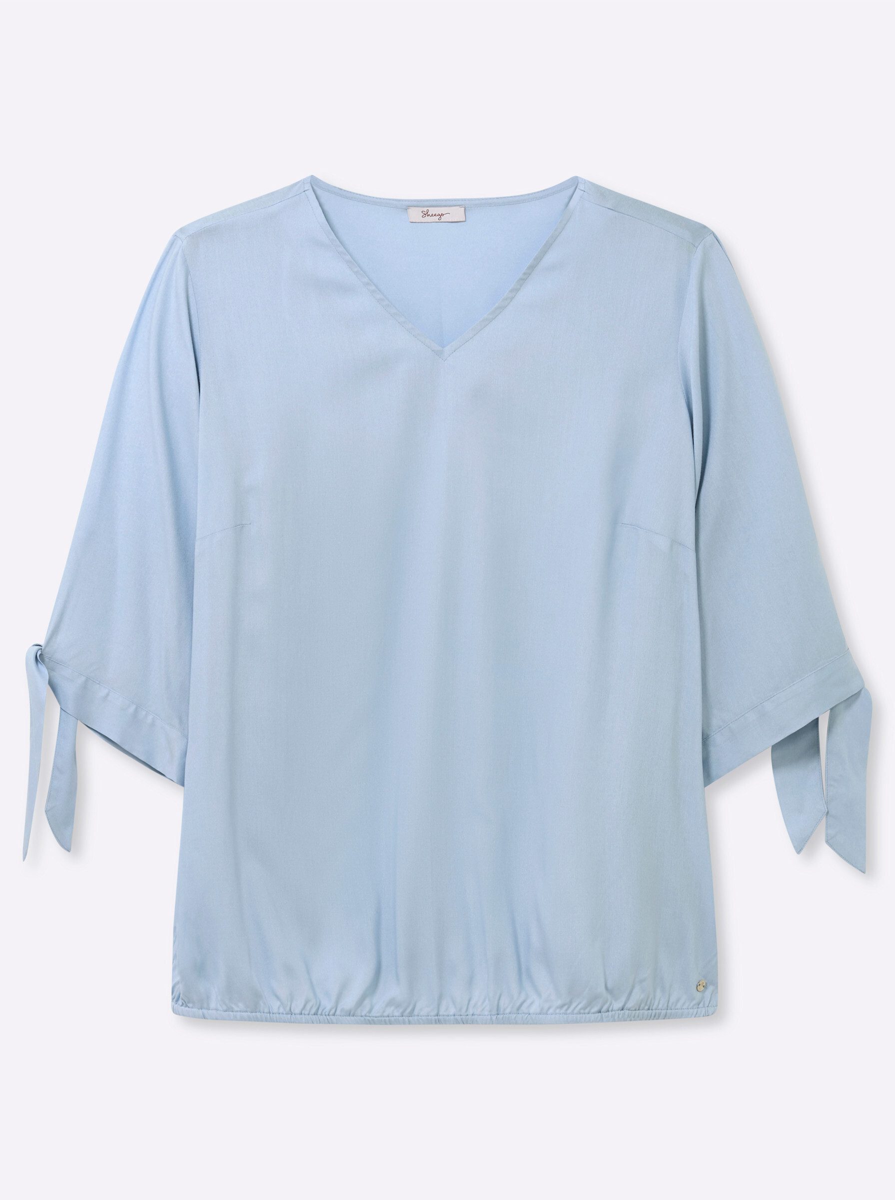 Klassische Bluse Tunika 3/4-Arm