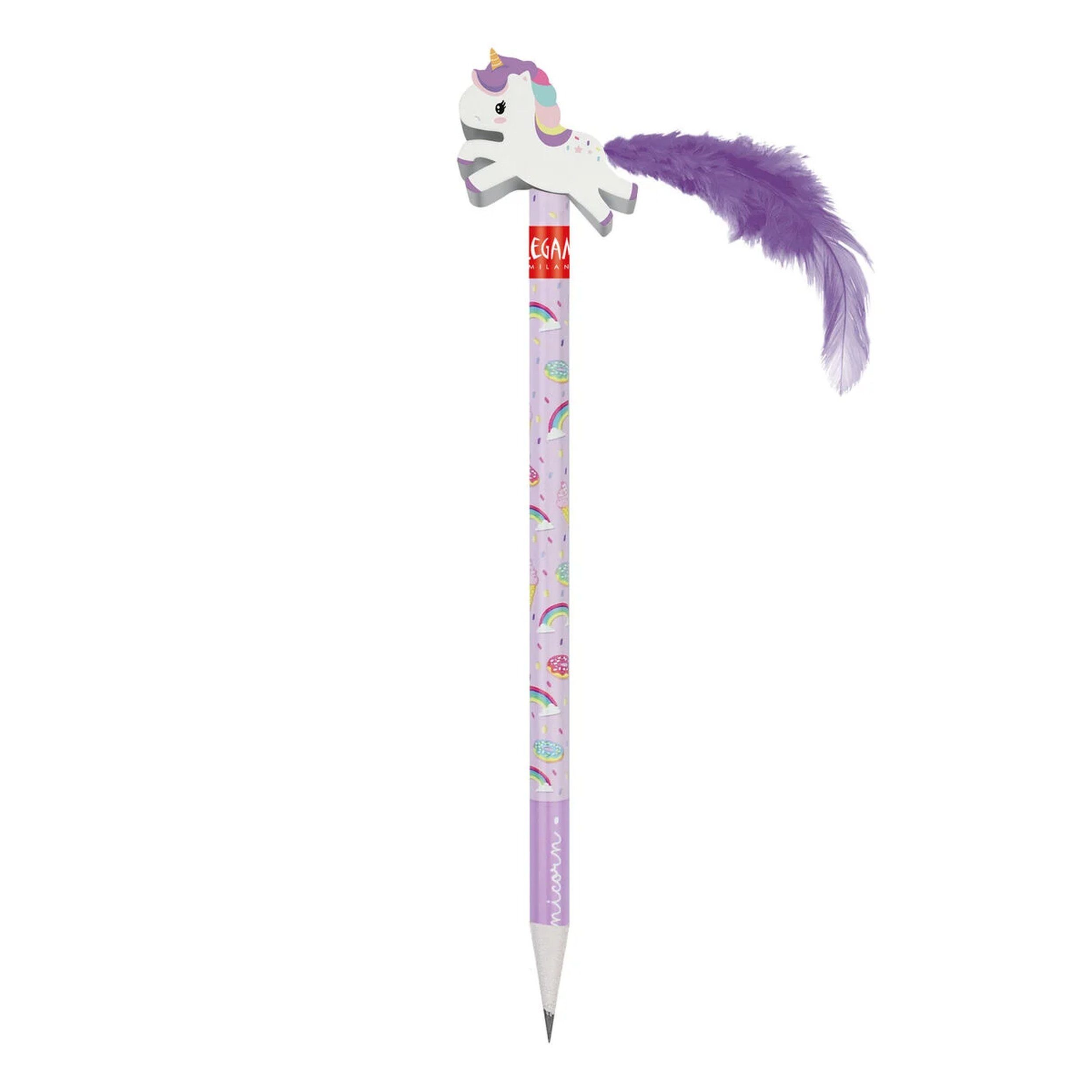 Legami Bleistift Legami Unicorn Bleistift Radiergummi Einhorn Motiv