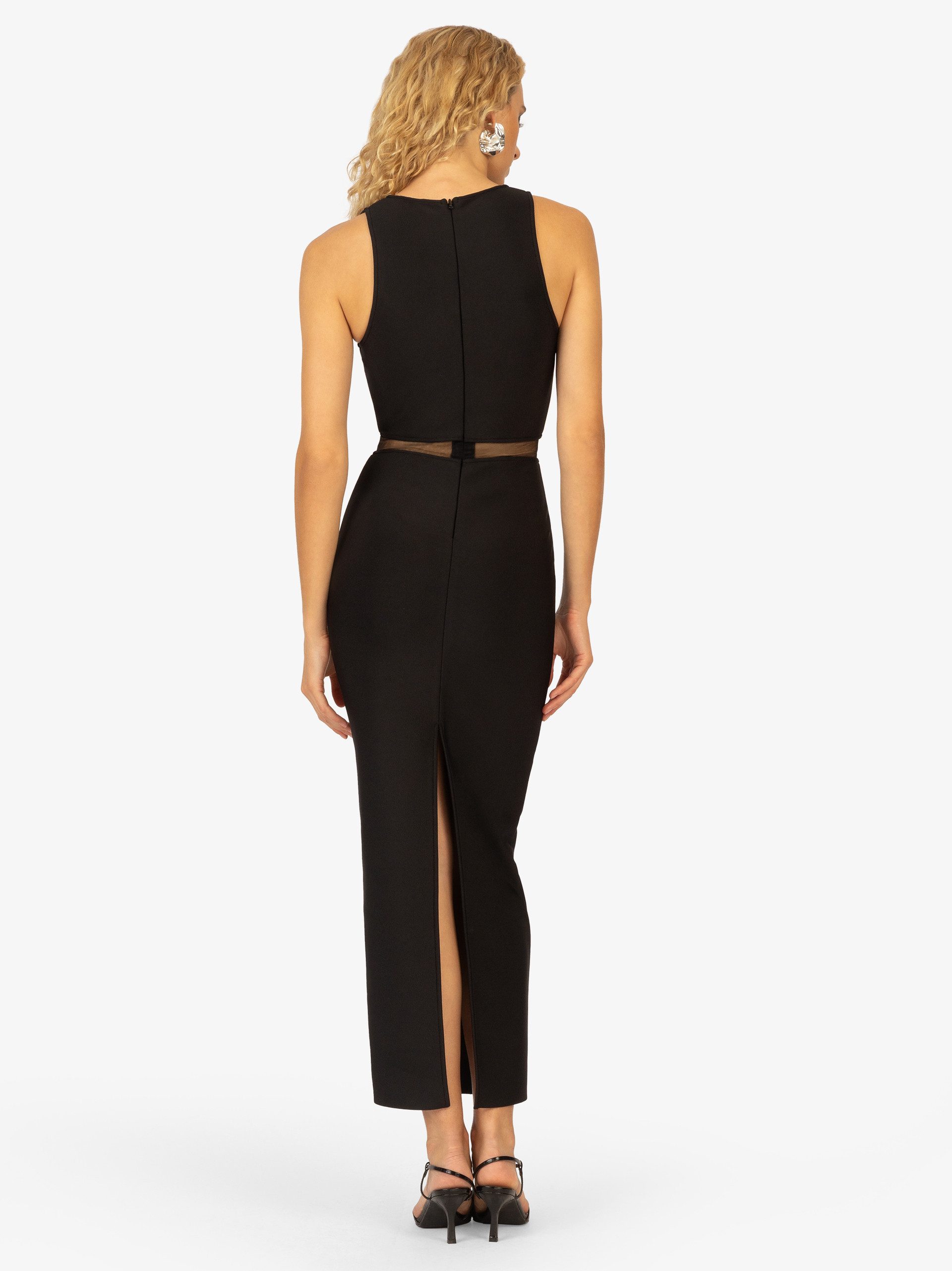 Kraimod Etuikleid mit V-Ausschintt