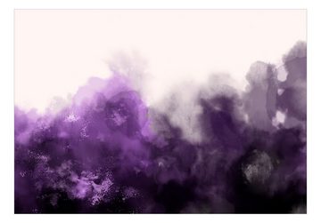 KUNSTLOFT Vliestapete Watercolour Variation - Violet 1x0.7 m, halb-matt, lichtbeständige Design Tapete