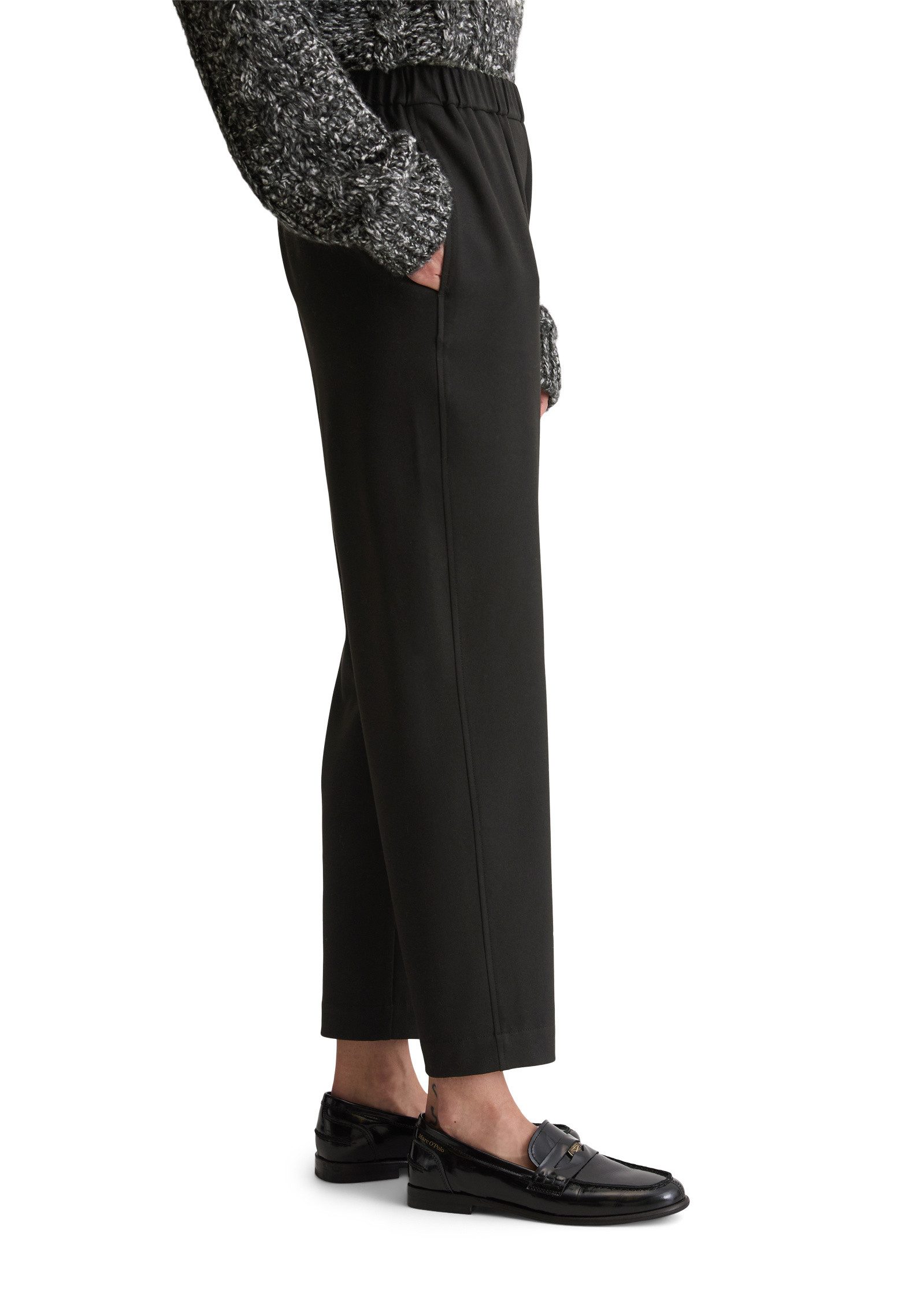 Marc O'Polo Chinohose aus weichem Polyester-Viskose-Mix günstig online kaufen