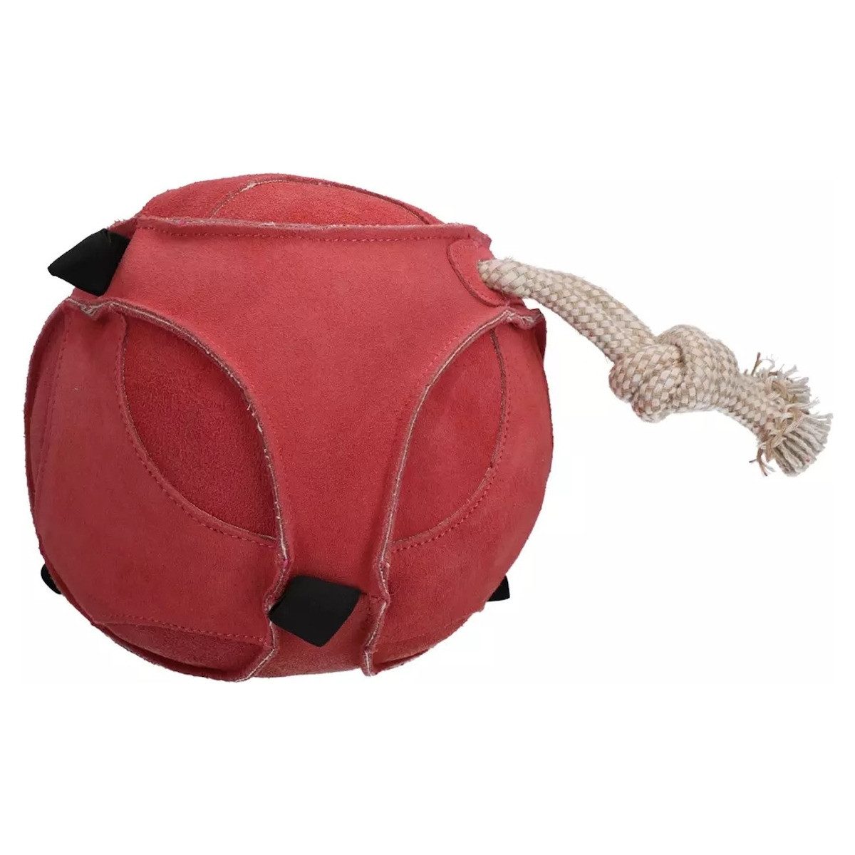 Excellent Horse Tierball Pferdespielzeug Fun Play Ball Suede rosa